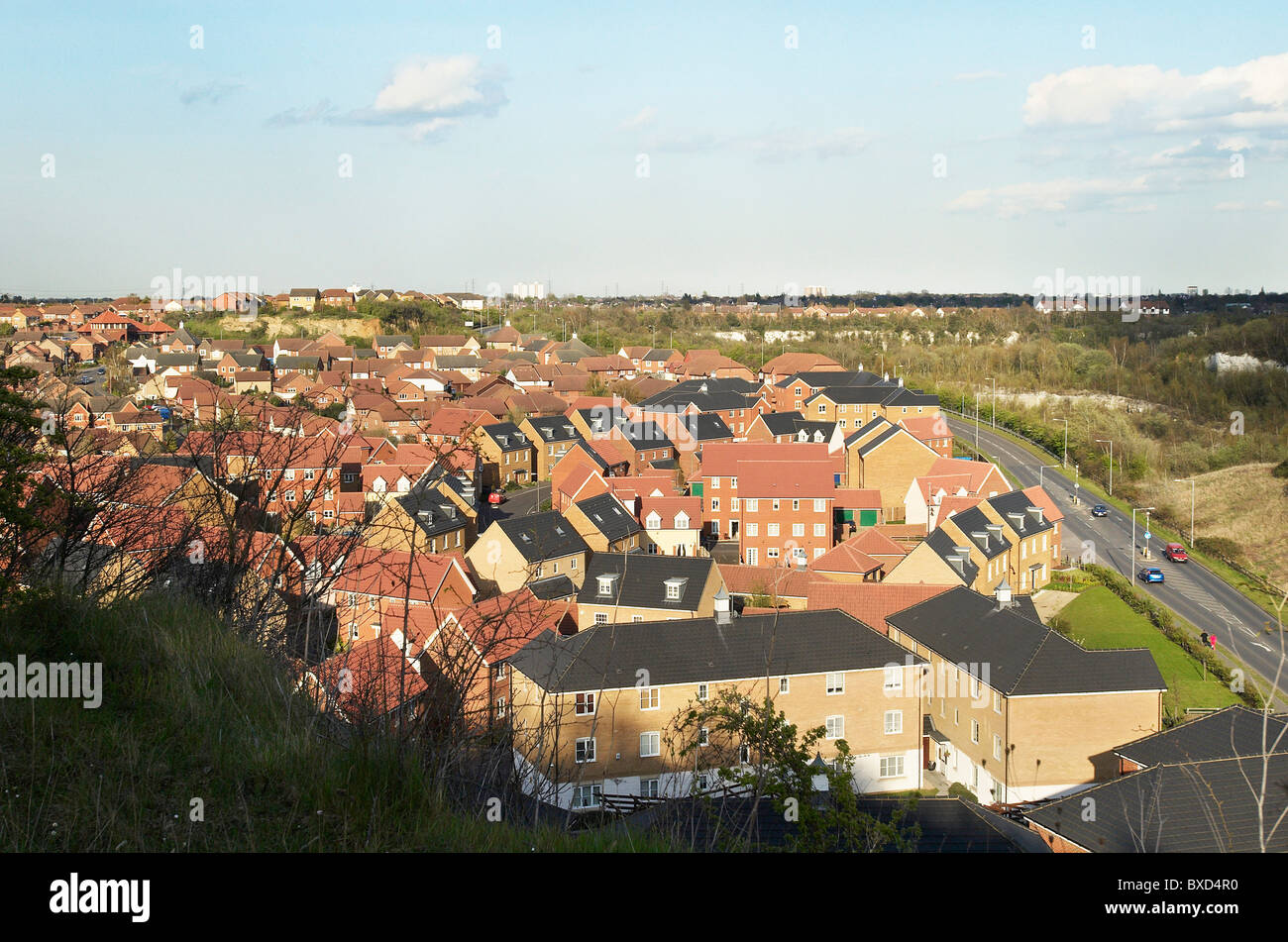 New housing Chafford Hundred Grays London UK Stock Photo 33480580 Alamy