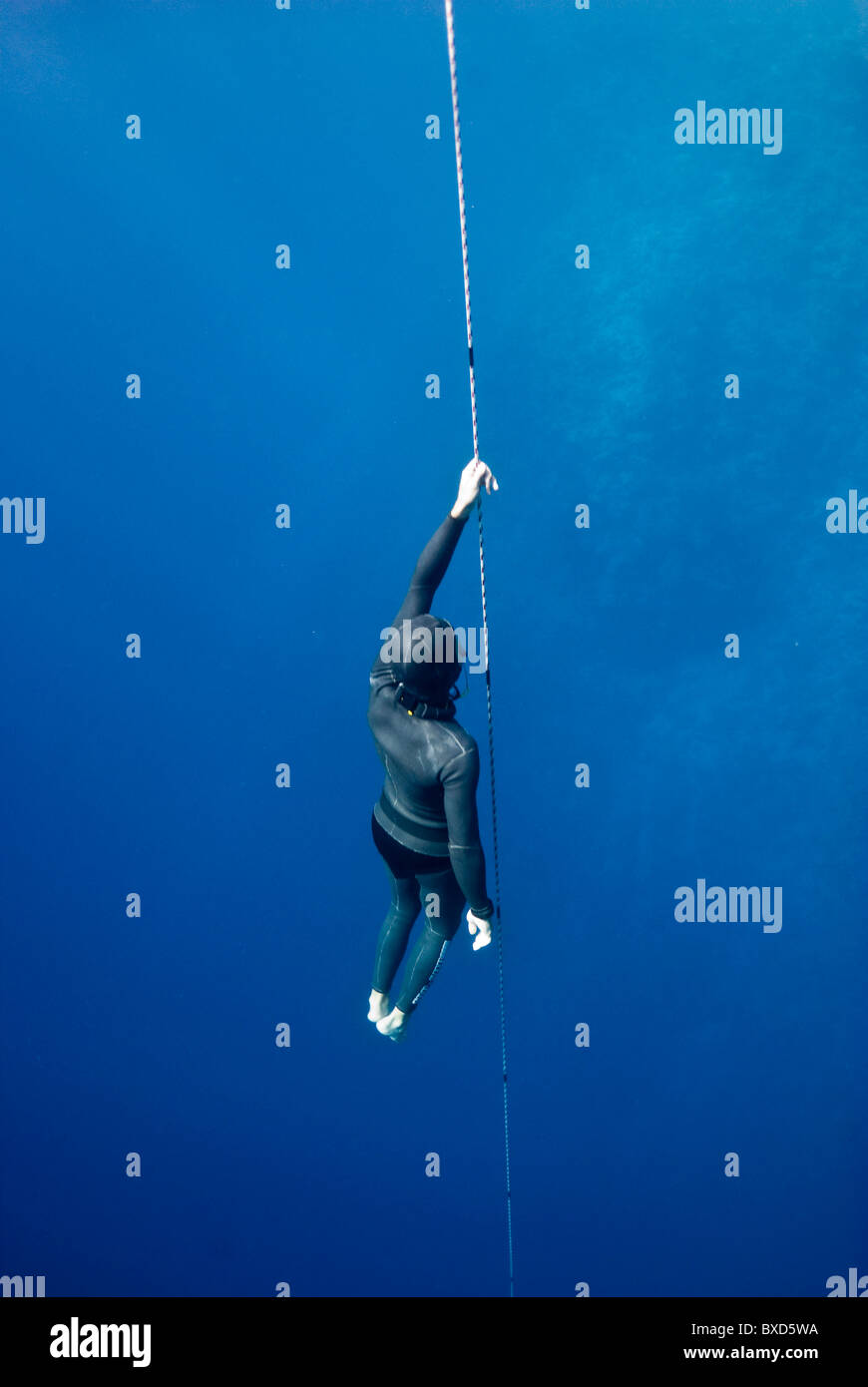 Free divers in Blue Hole, Dahab, Egypt, Red Sea Stock Photo - Alamy