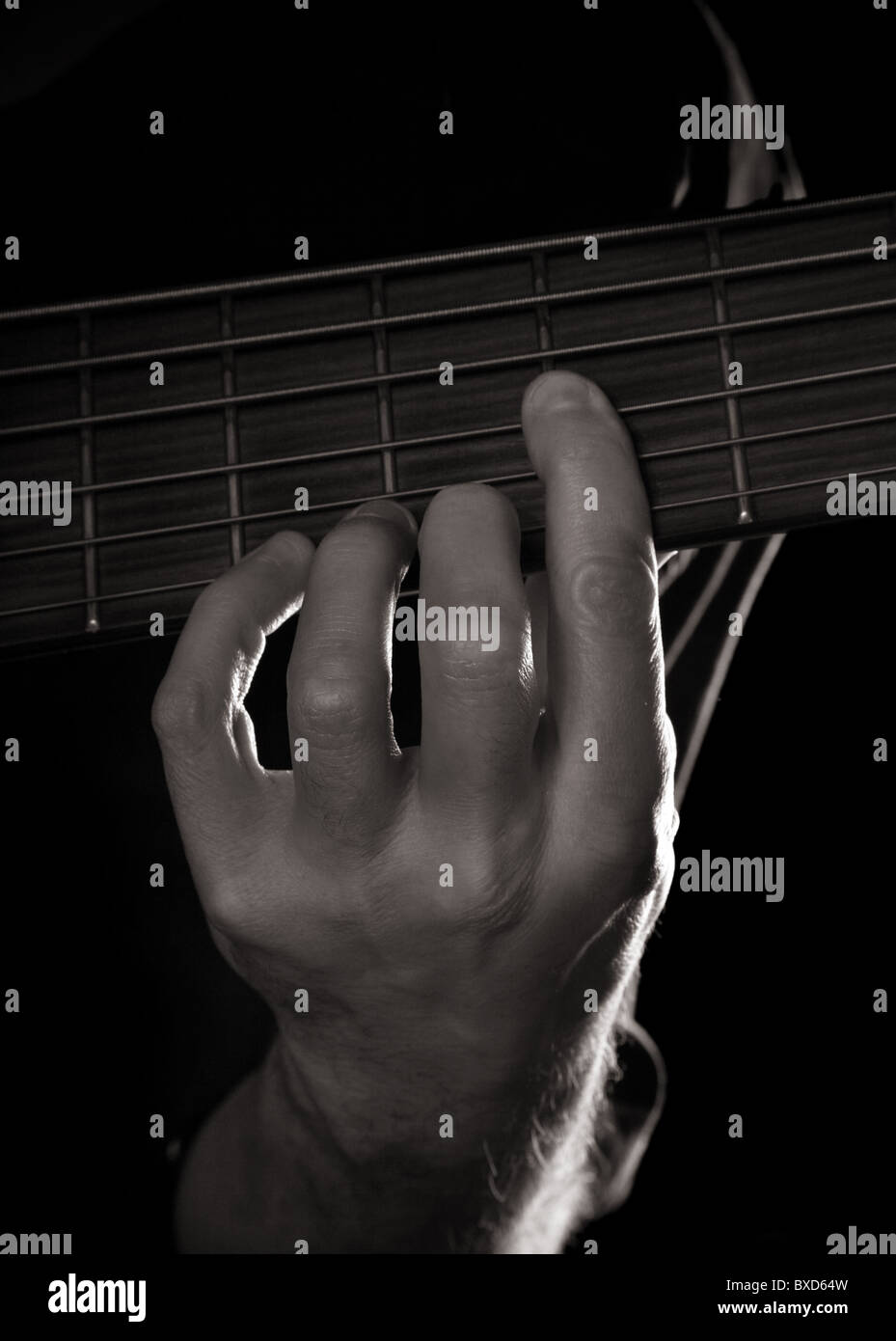 Left handed 2024 six string bass