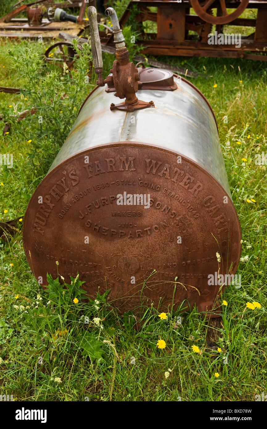 Furphy water tank Stock Photo - Alamy