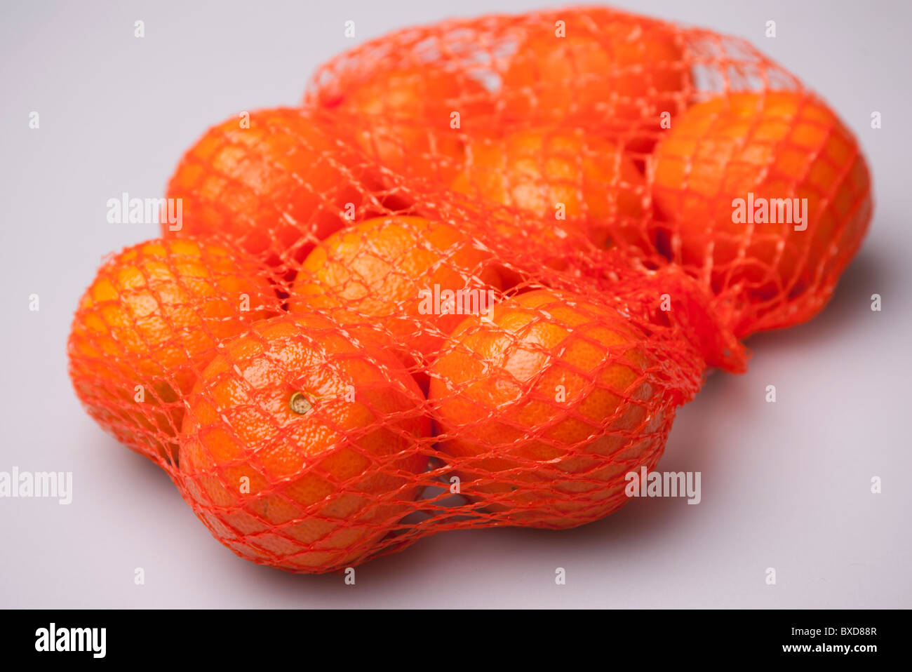 bag of tangerines Stock Photo Alamy