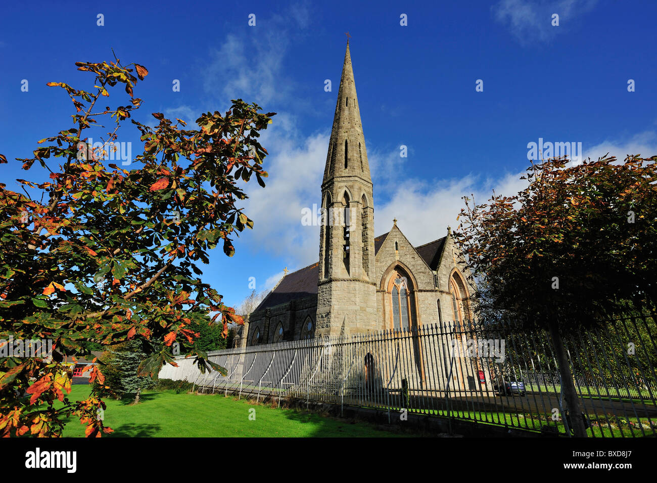 Holy Trinity Anglican Church, Westport, County Mayo, Connacht, Republic of Ireland Stock Photo