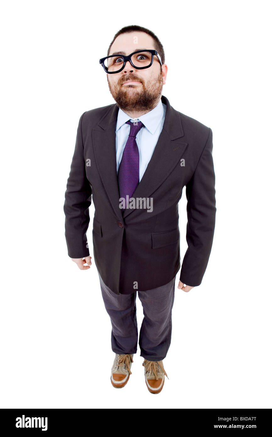 young business man full body isolated on white background Stock Photo ...