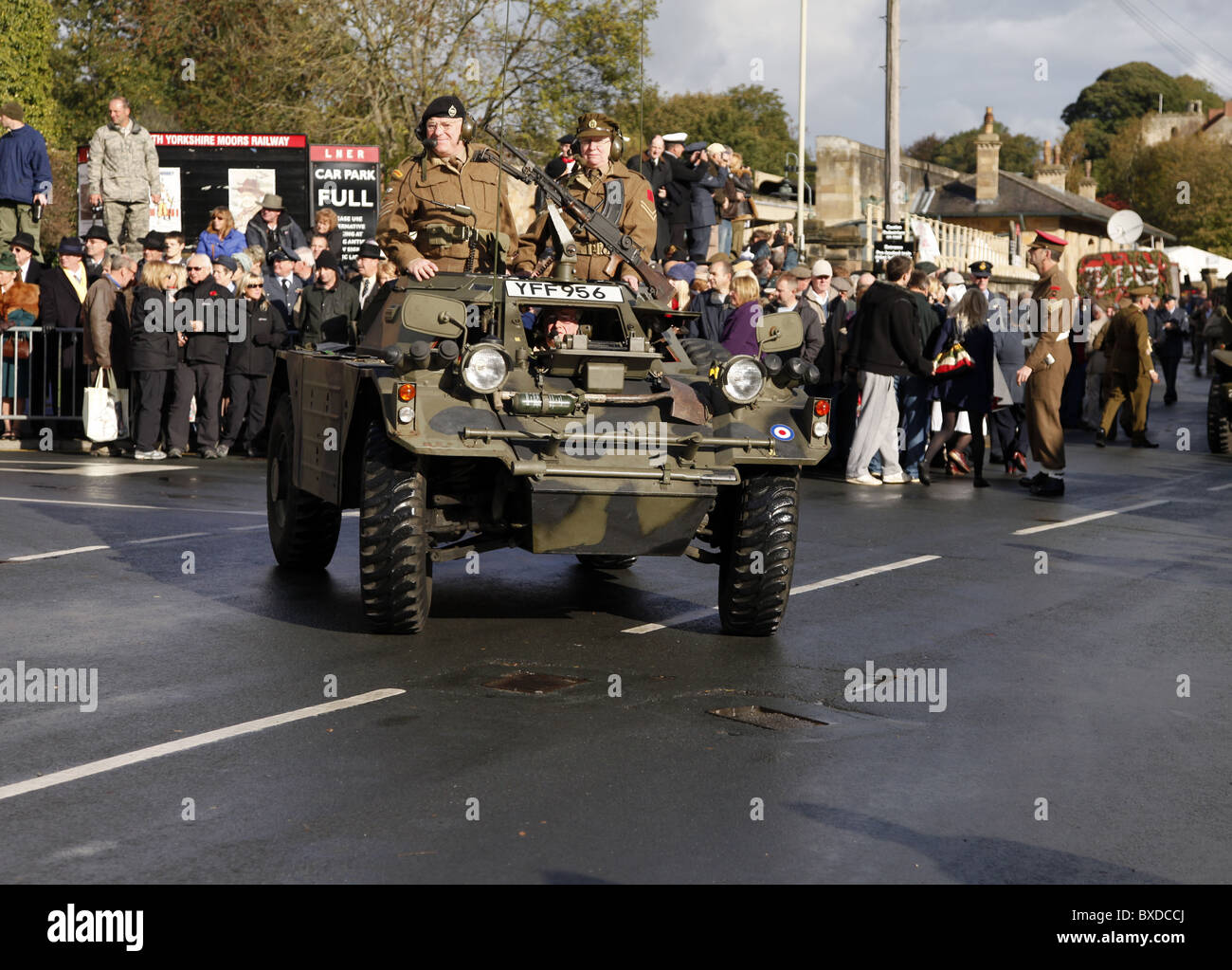 BRITISH ARMOURED CAR PICKERING NORTH YORKSHIRE PICKERING NORTH