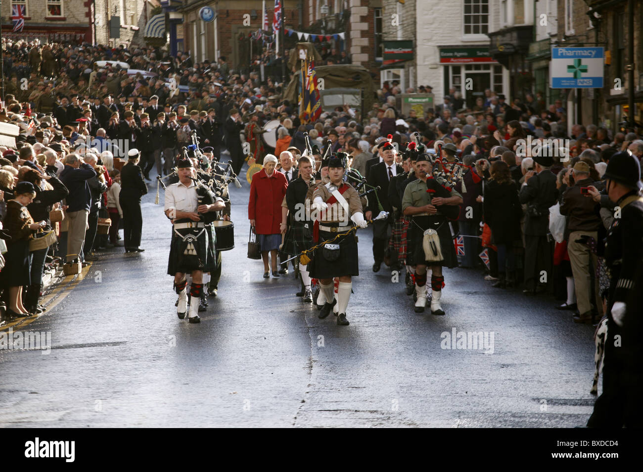 BAGPIPE MARCHING BAND PICKERING NORTH YORKSHIRE PICKERING NORTH ...