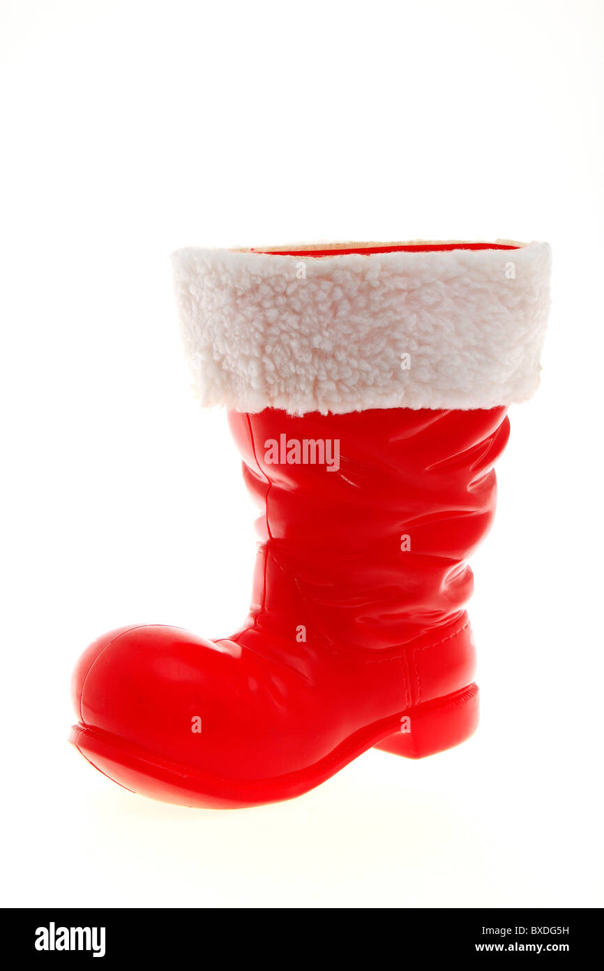 Santa Claus Boots Stock Photo