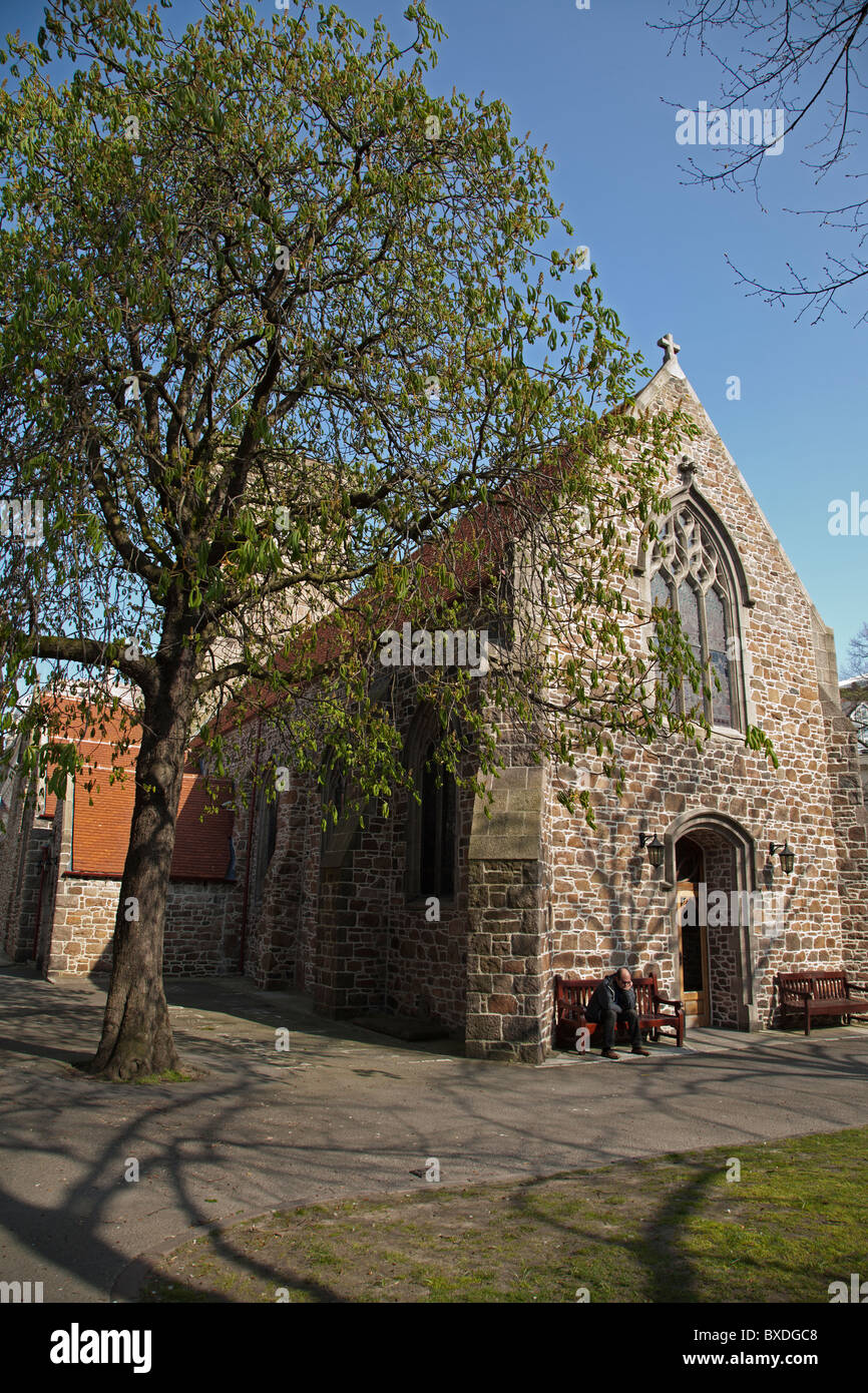 Parish Church of St Helier Jersey Stock Photo - Alamy