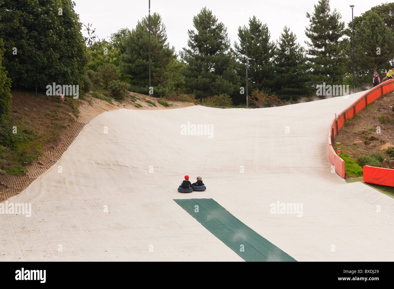 Tubing at Norfolk Snowsports Club ( previously Norfolk Ski Club ) in