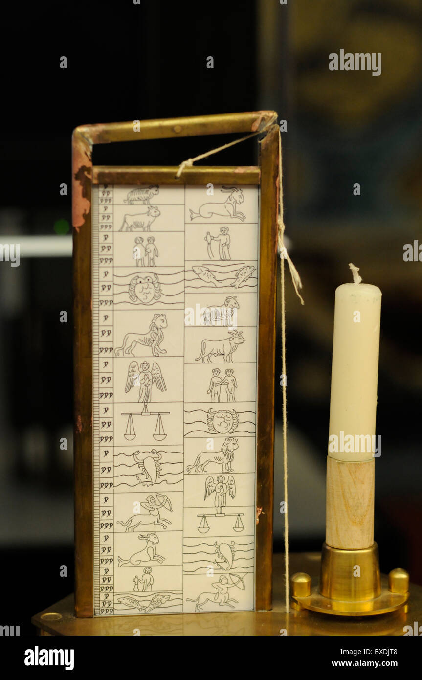 13th century Spanish Arabic Candle Clock, Islamic Sciences & Technology