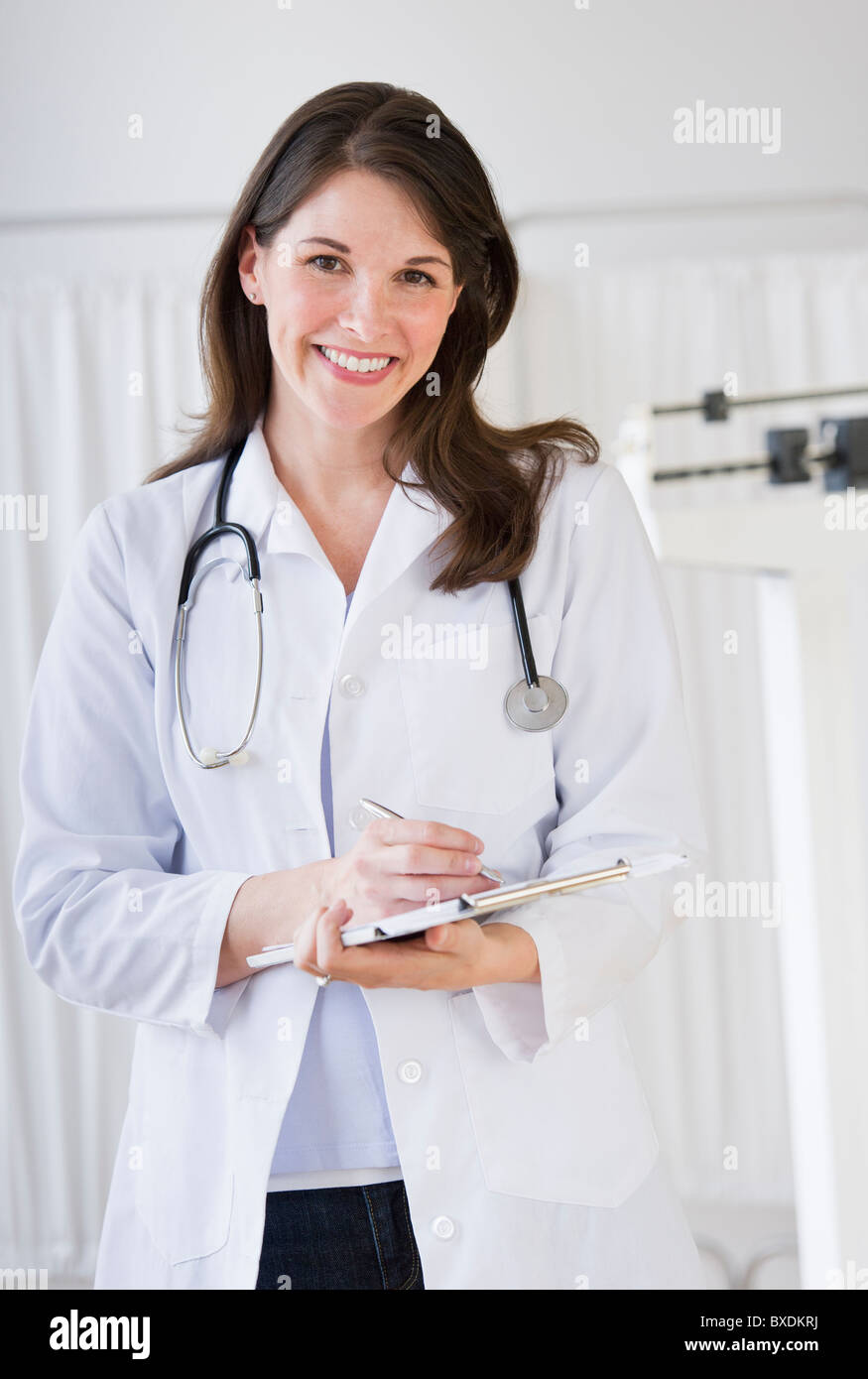 Friendly doctor Stock Photo