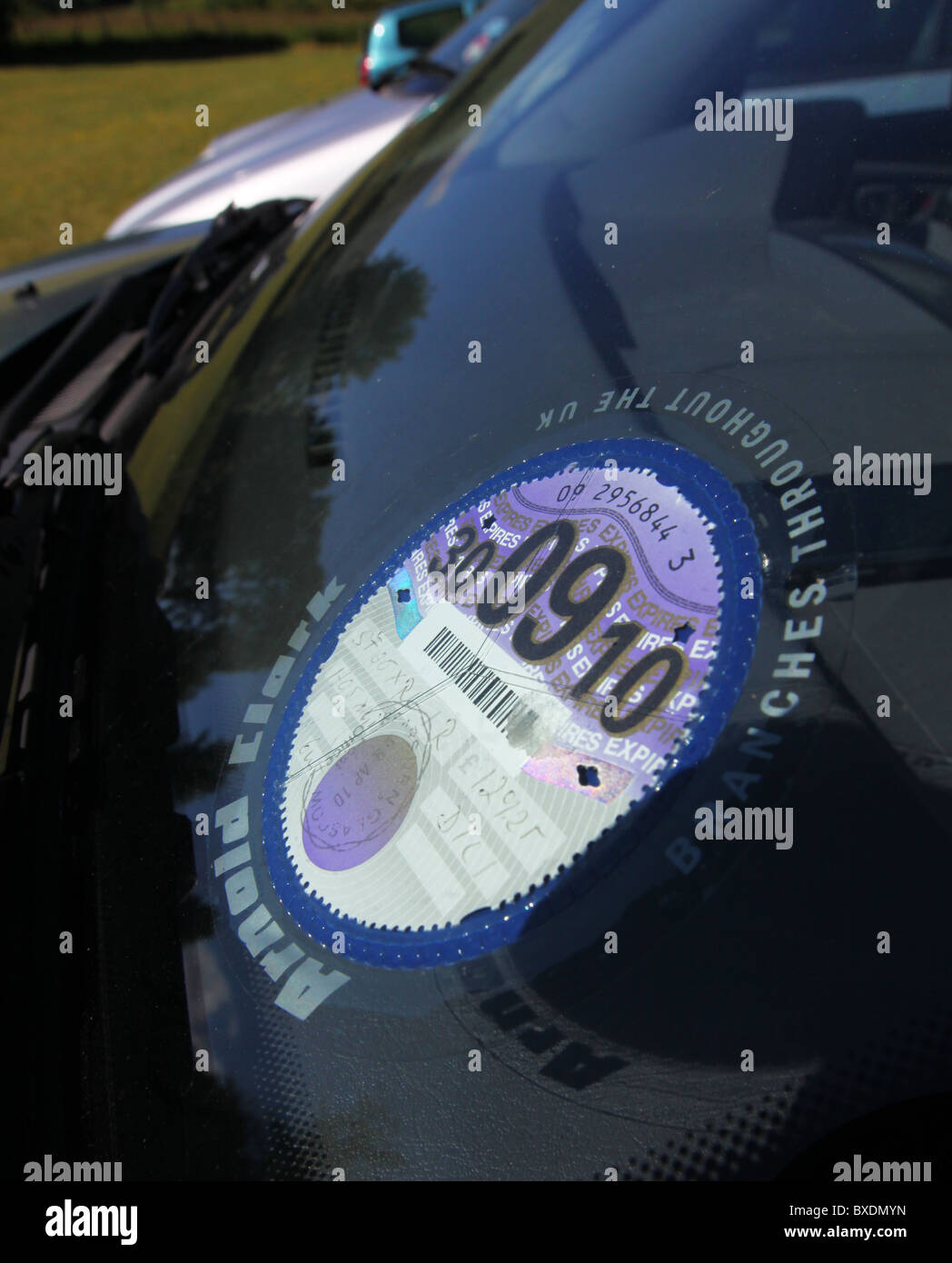 Uk car tax disc hires stock photography and images Alamy