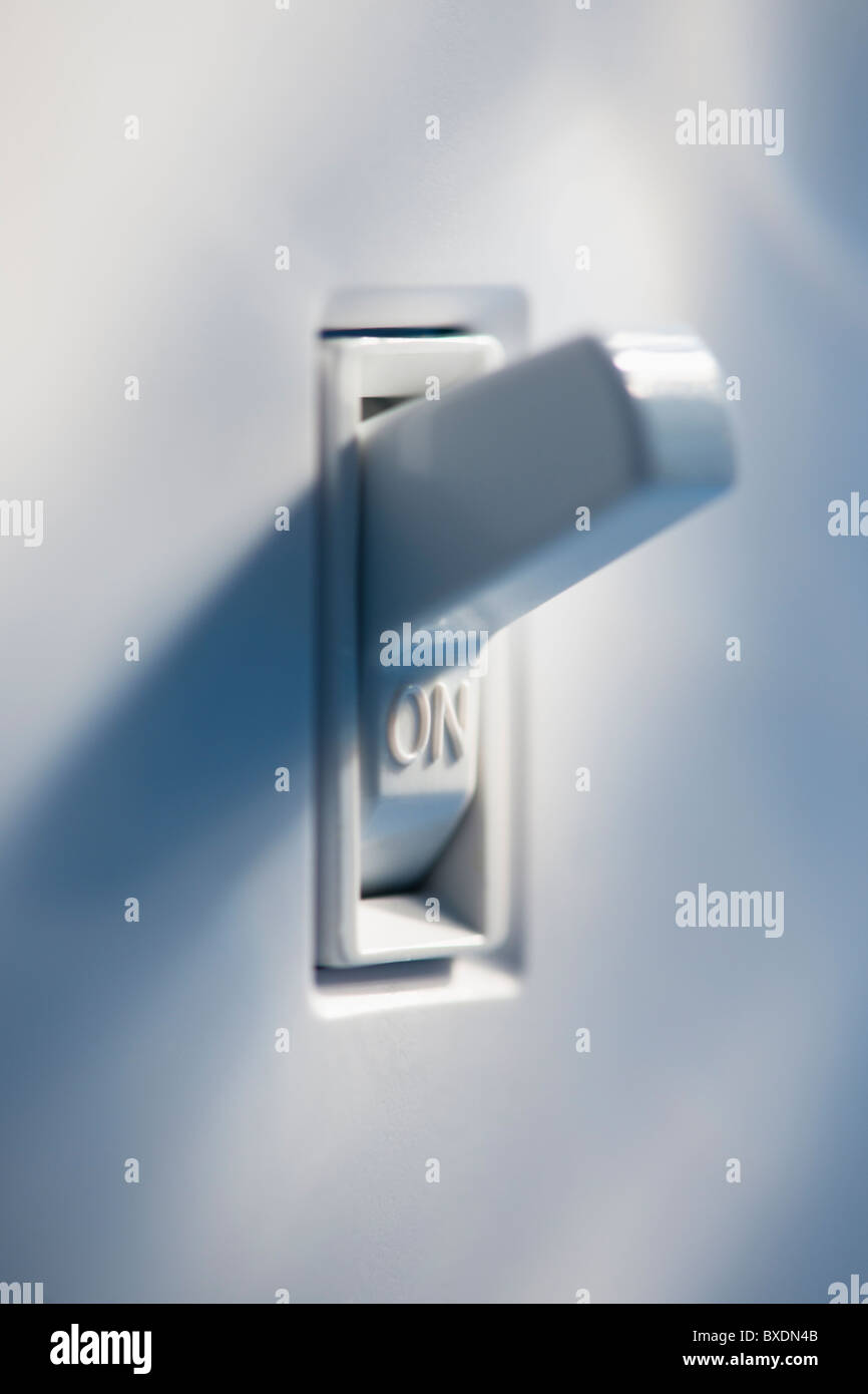 Power light switch hi-res stock photography and images - Alamy