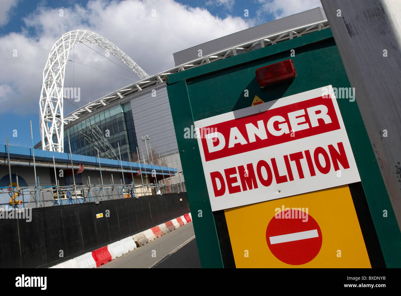 Wembley demolition hires stock photography and images Alamy