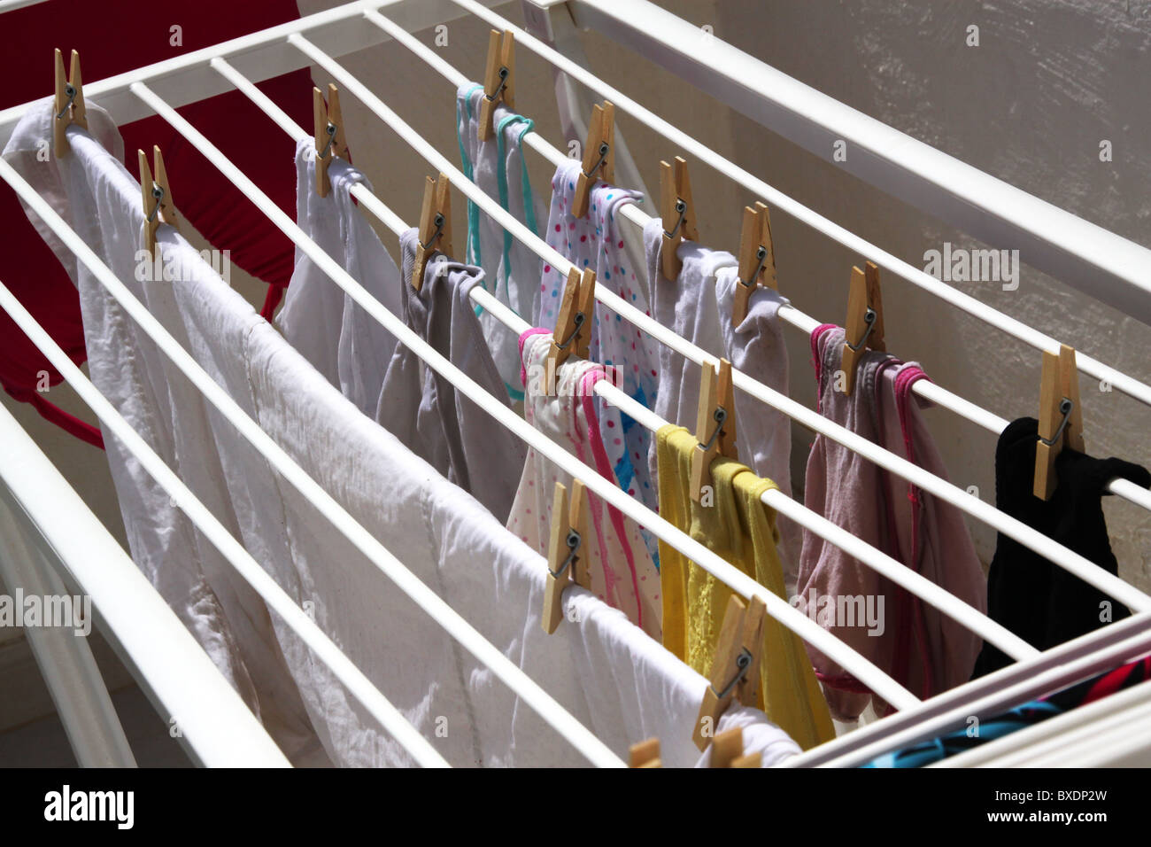 Hanging clothes horse sale