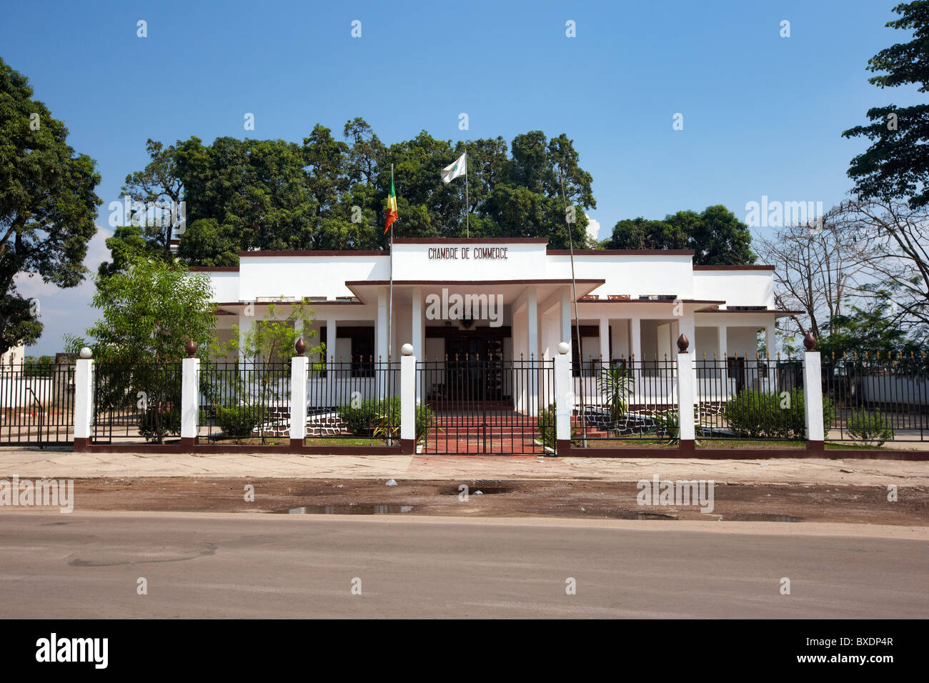 Chambre de Commerce, Brazzaville, Republic of Congo, Africa Stock Photo