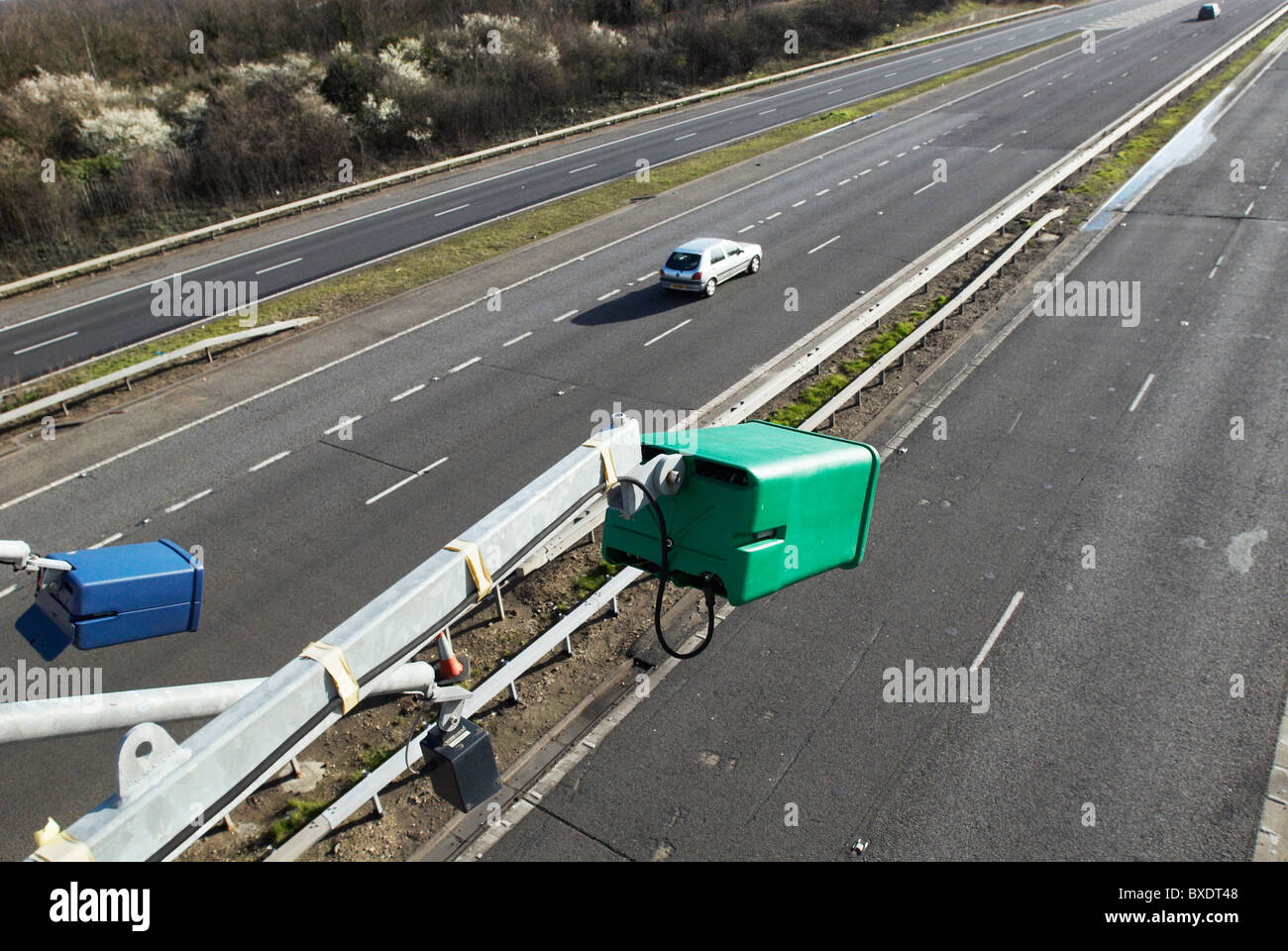 Traffic surveillance camera on A2 Kent UK Stock Photo - Alamy