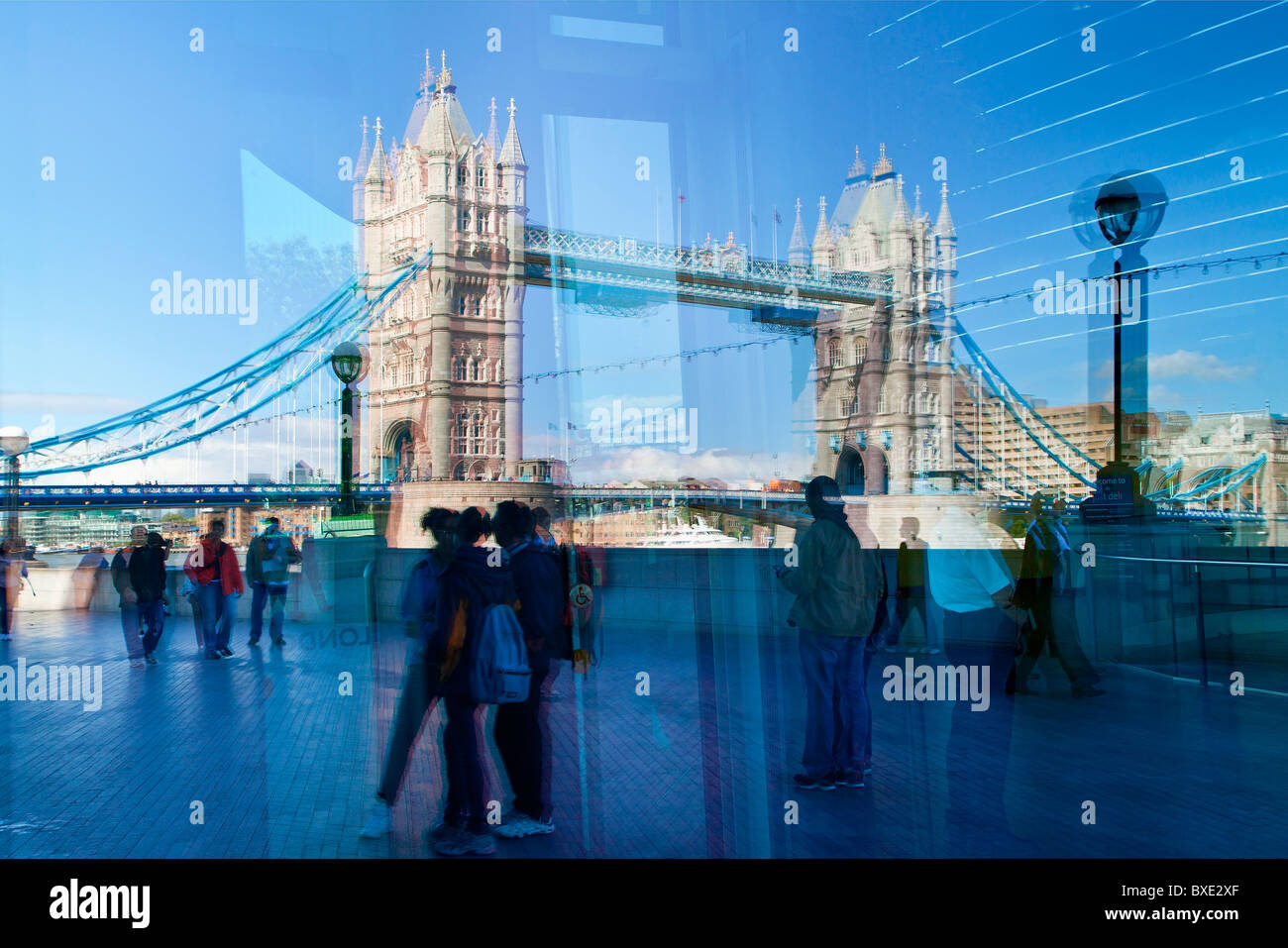 Europe, United Kingdom, England, London, Tower Bridge Stock Photo