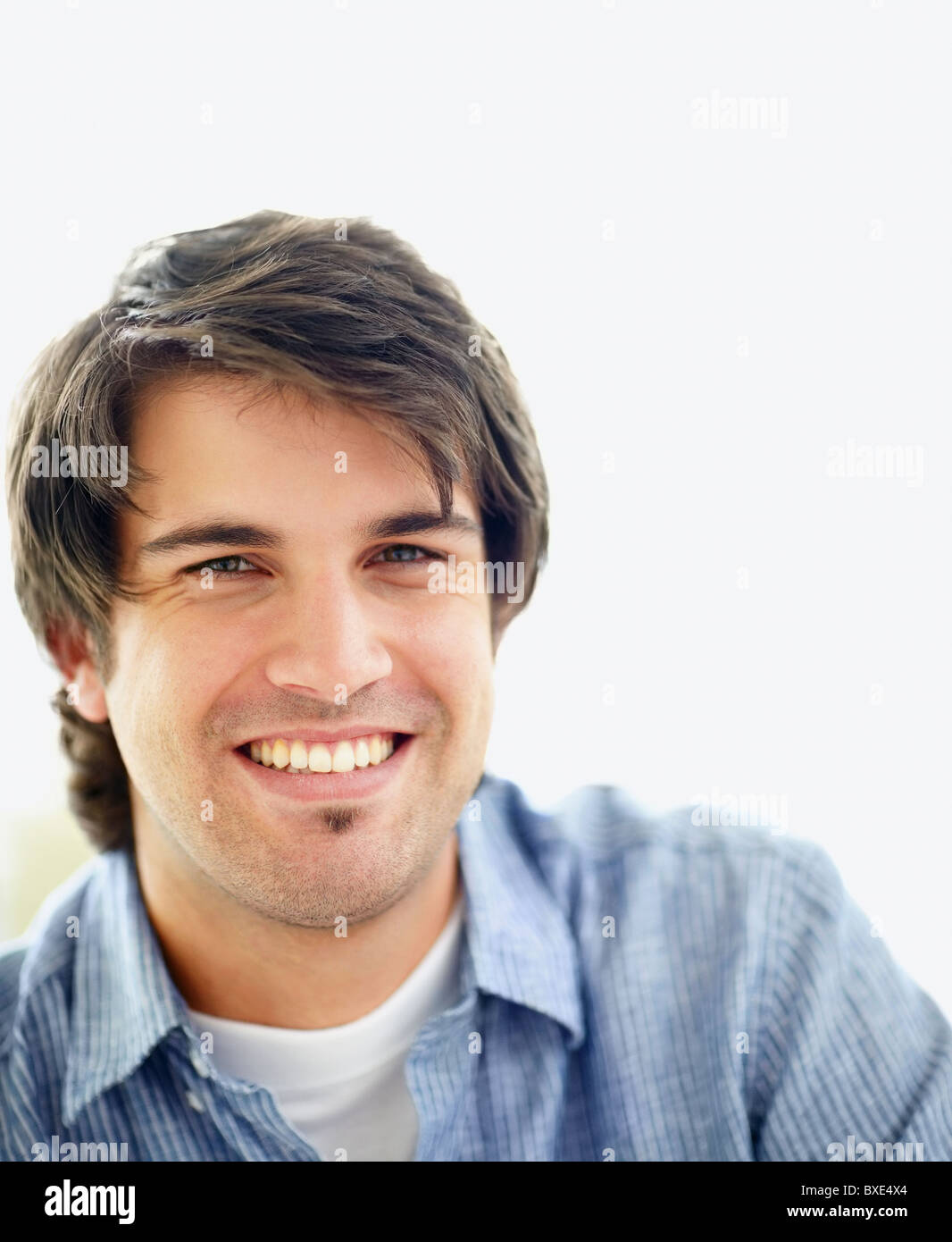 Close up handsome smiling confident hi-res stock photography and images ...