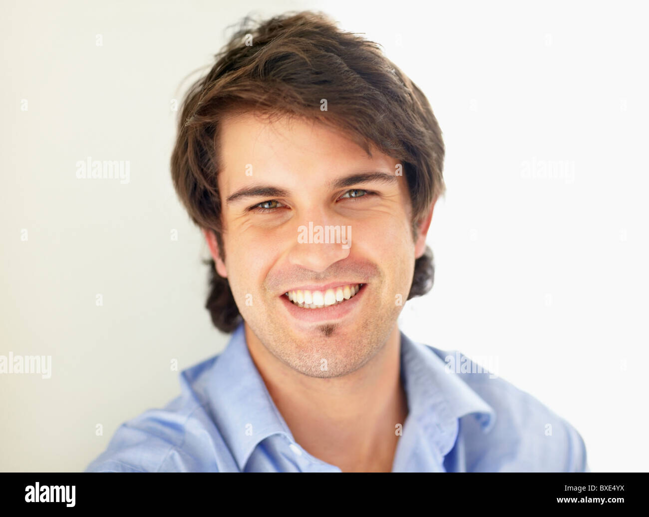 Smart eye contact man hi-res stock photography and images - Alamy