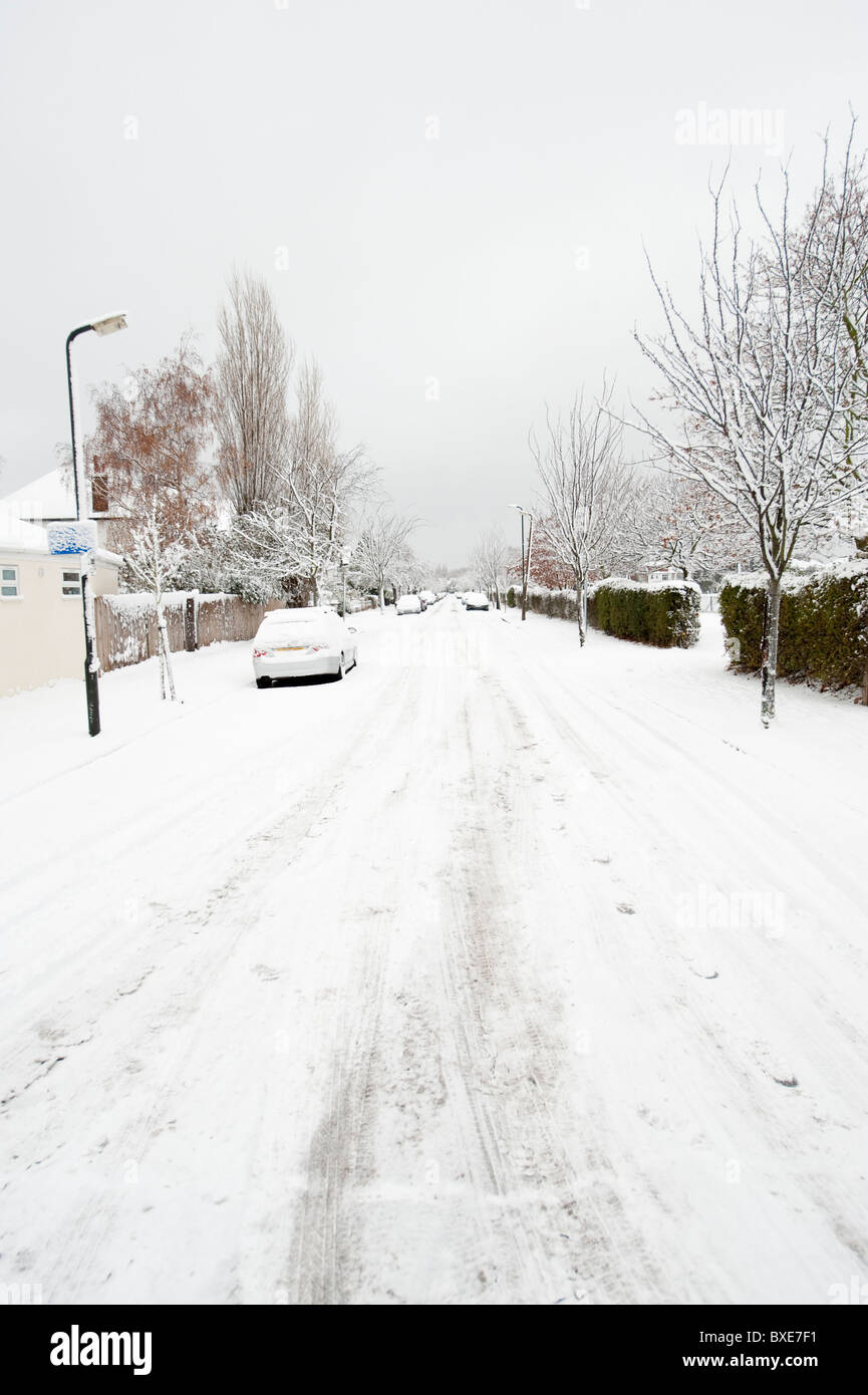 Heavy Snow Fall, London, England, UK Stock Photo Alamy