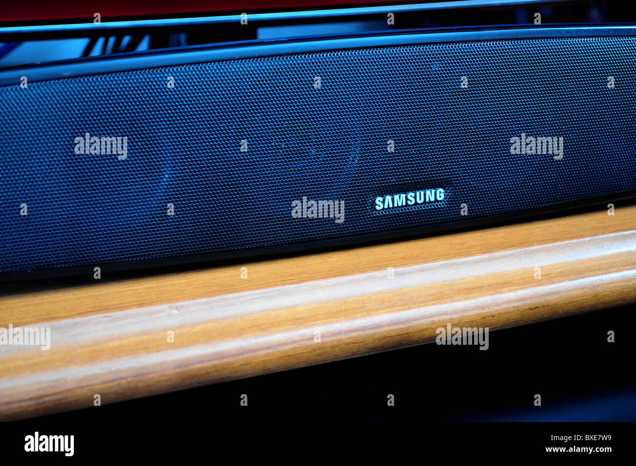 A Samsung Satellite Speaker Stock Photo Alamy