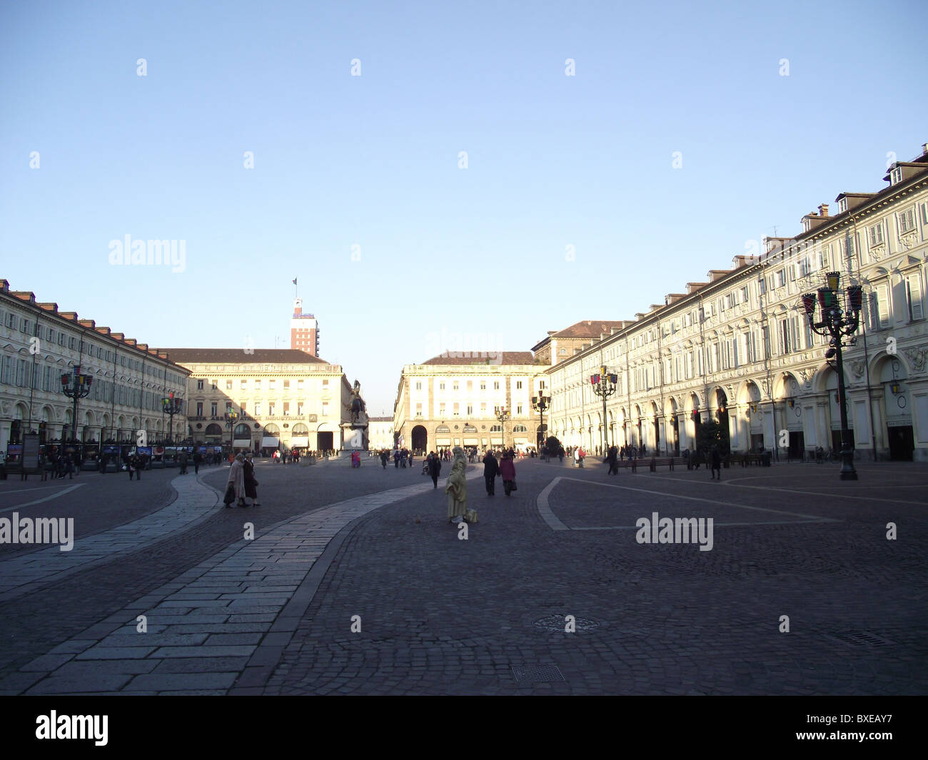 Turin, a beautiful place to live in the northern Italy Stock Photo Alamy