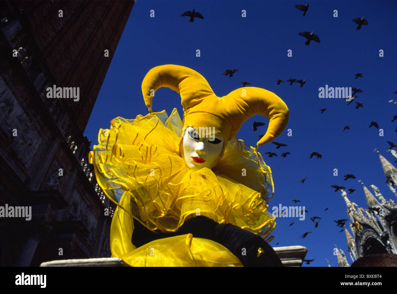 Traditional venice carnival costume hi-res stock photography and images ...