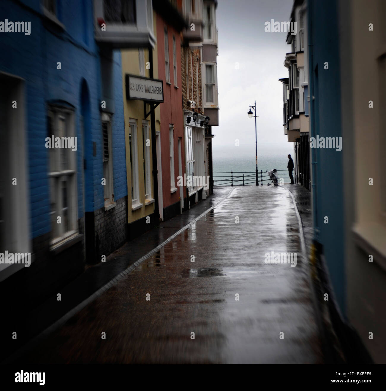 Wet rainy day on norfolk hi-res stock photography and images - Alamy