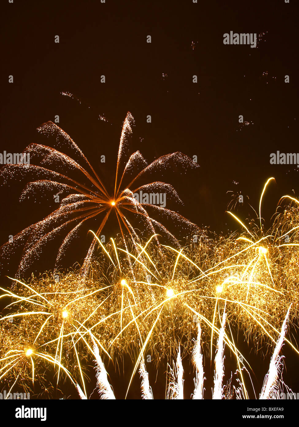 End of year fireworks hi-res stock photography and images - Alamy