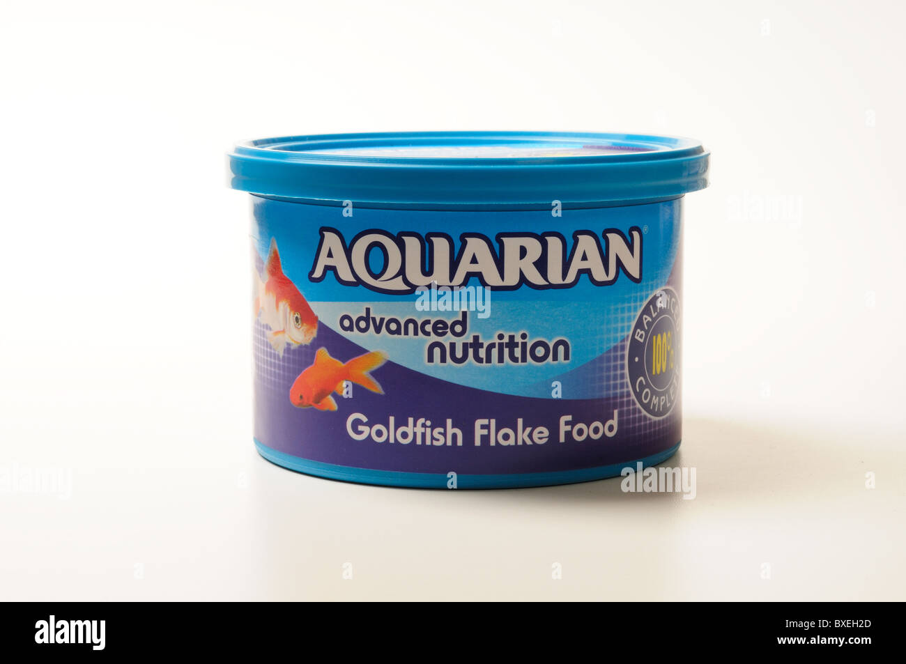 Aquarian Advanced Nutrition Goldfish Fake Food. Stock Photo