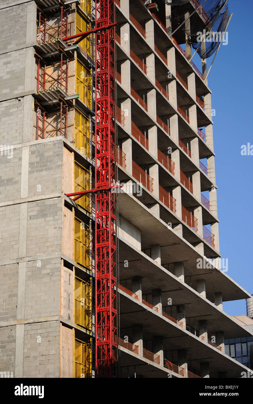 A building under construction Stock Photo