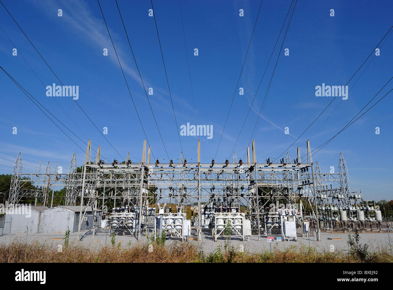An industrial power plant Stock Photo Alamy