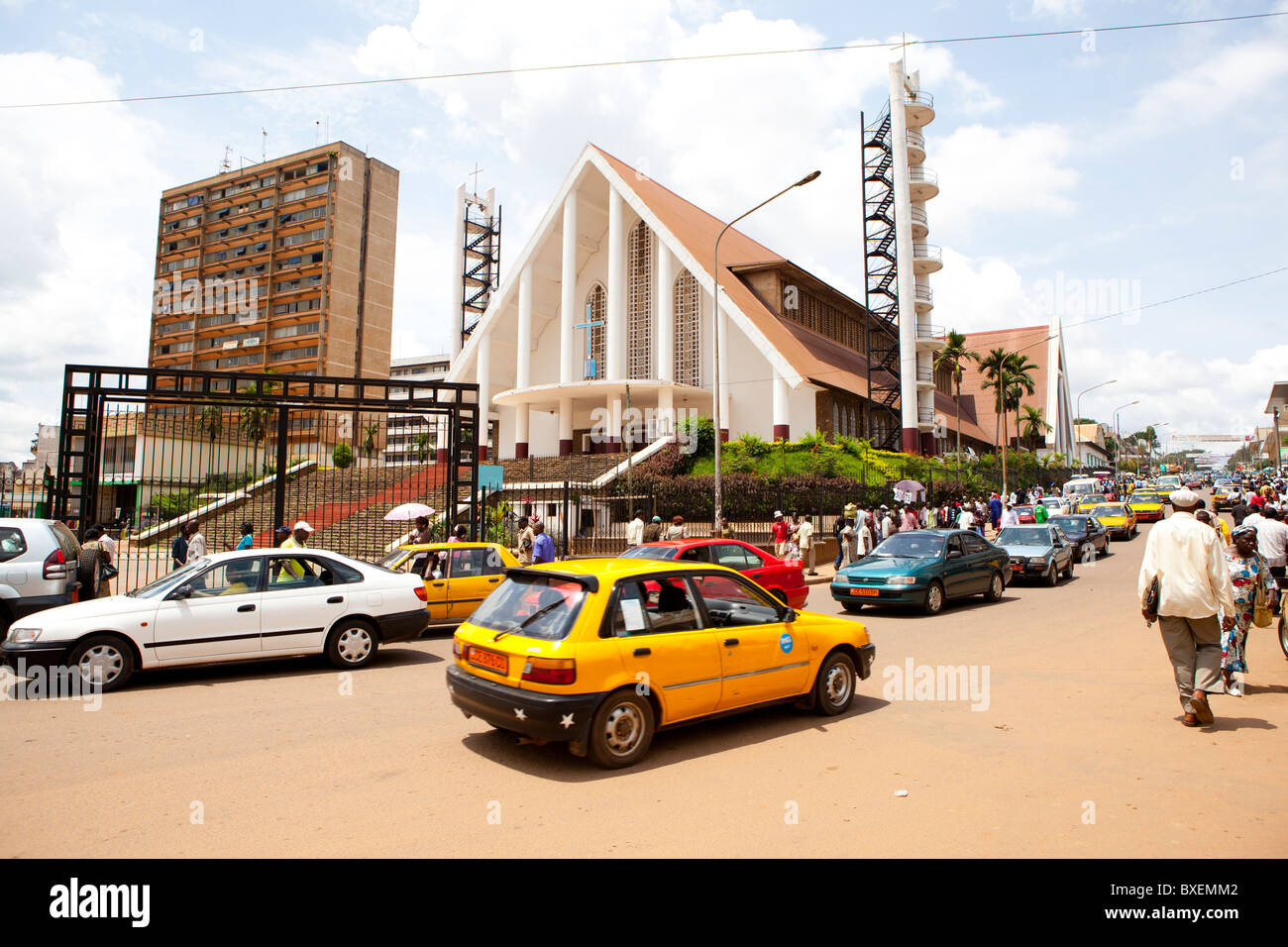 Yaounde Cameroon West Africa Stock Photo Alamy