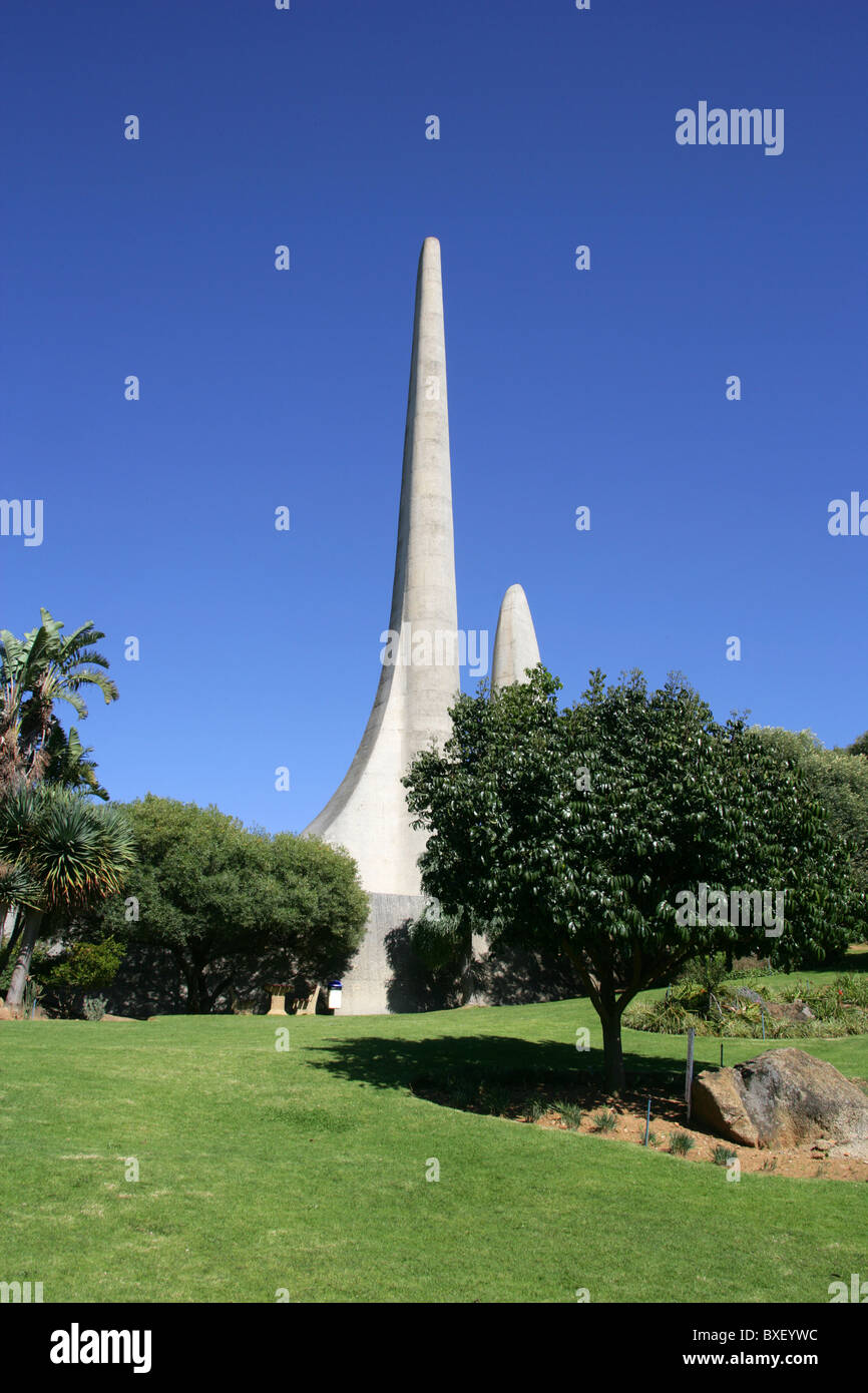 Taal Monument to the Afrikaans Language, Paarl, Cape Province, South Africa. Stock Photo