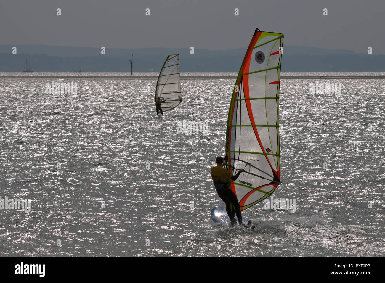Windsurfing hayling island hires stock photography and images Alamy