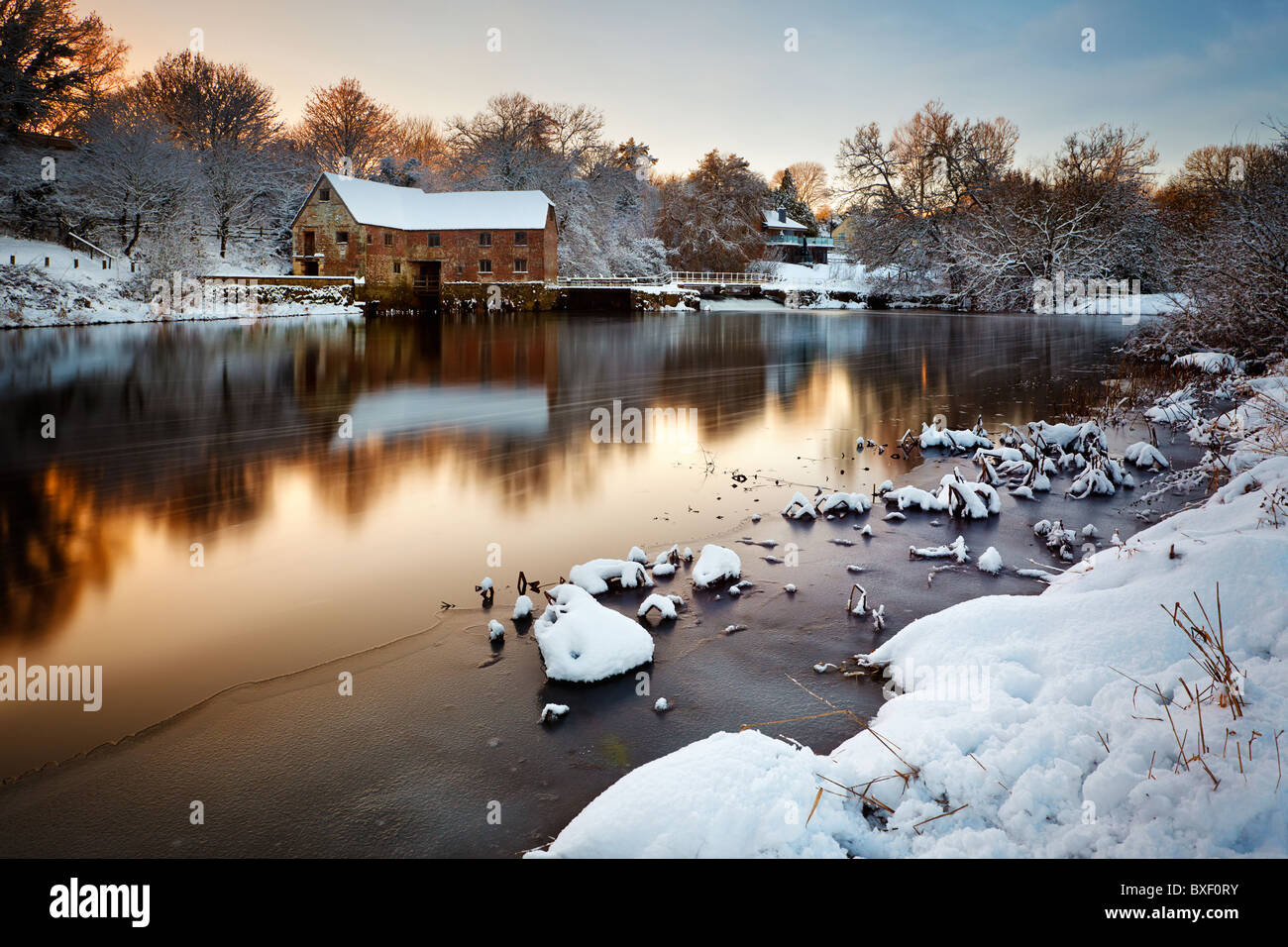 Sturminster Newton Mill Dorset High Resolution Stock Photography and
