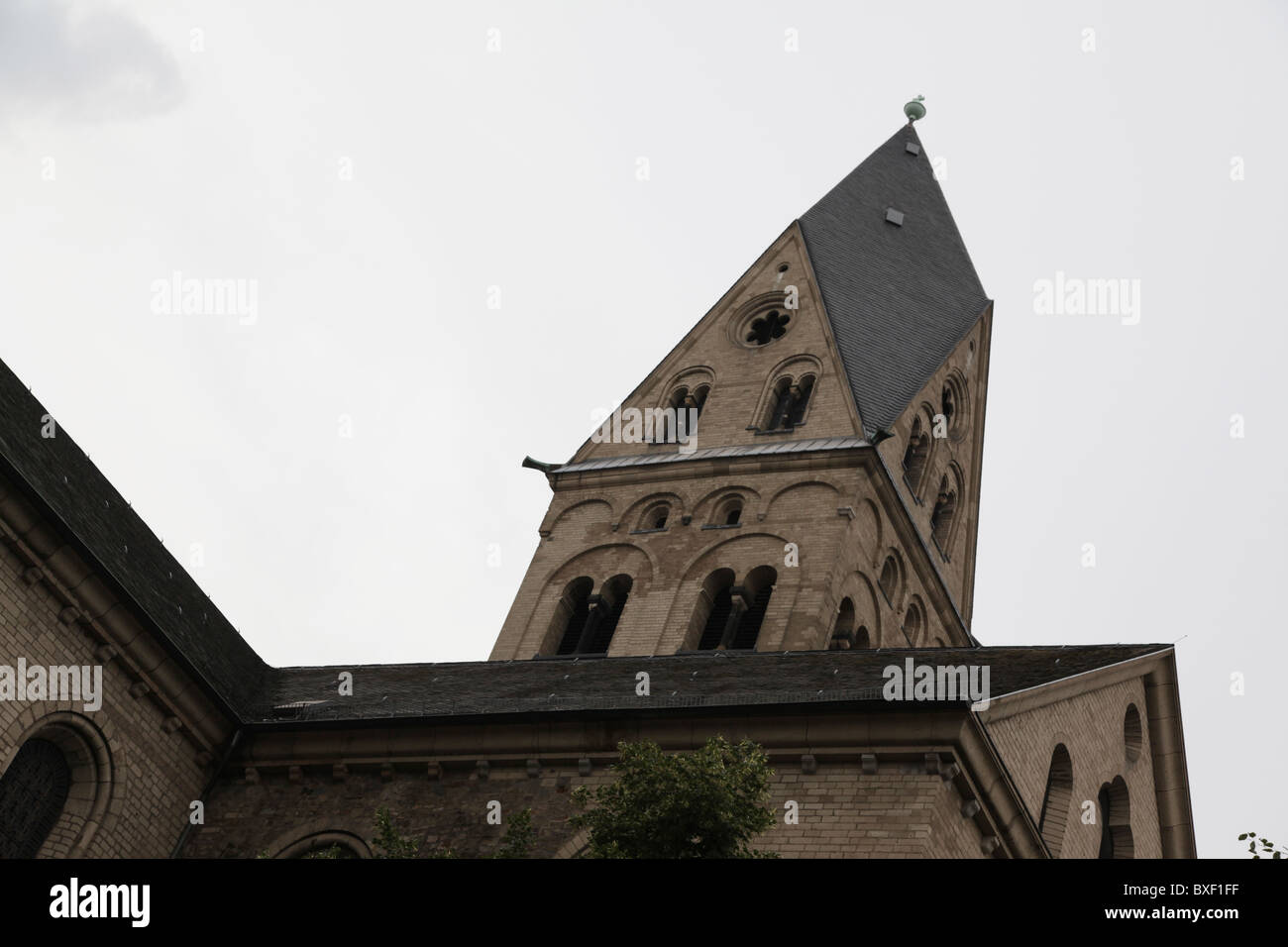 St. Aposteln Church in Cologne Stock Photo