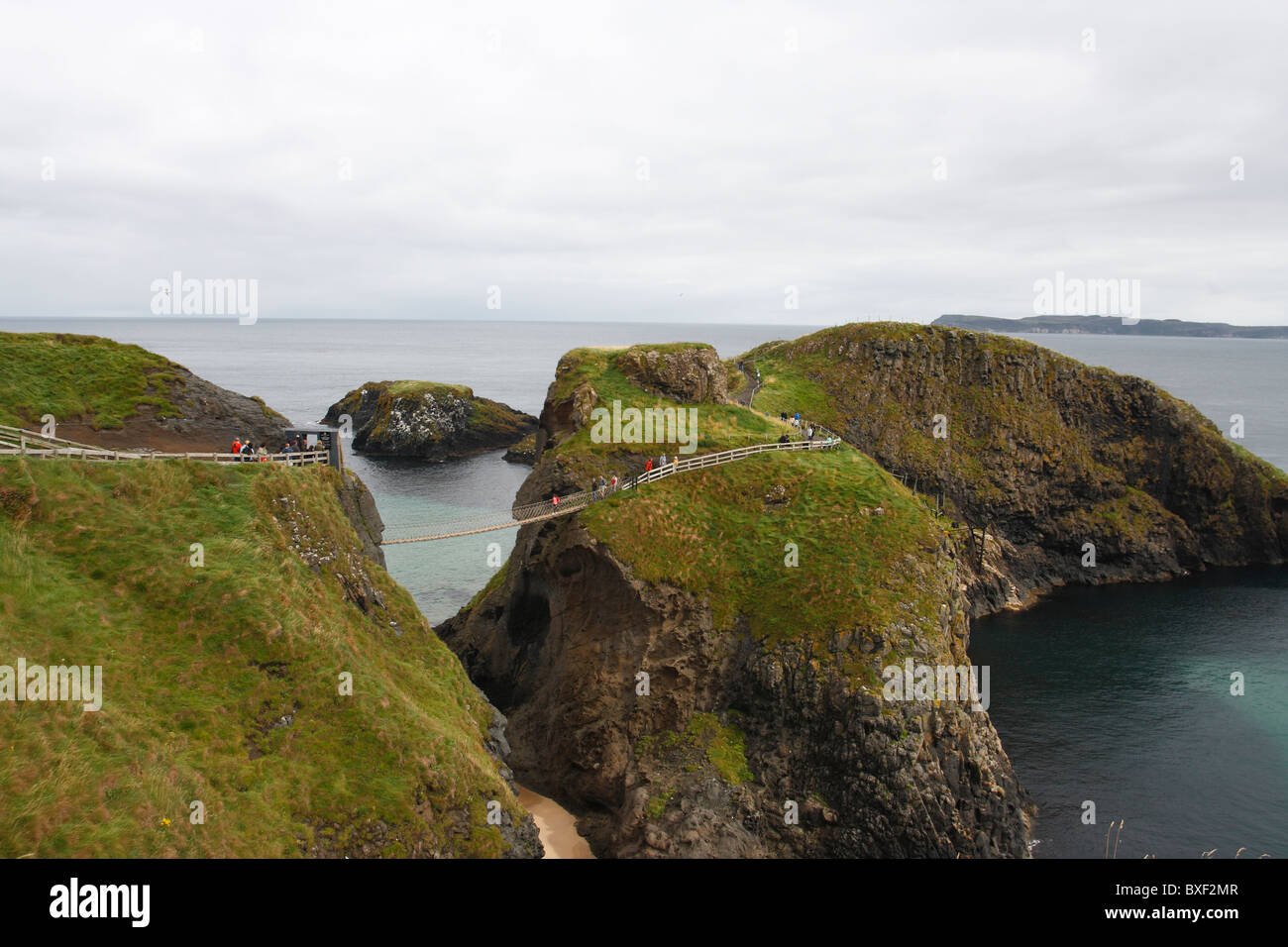 Ni Rope Bridge Rope bridge in northern ireland hi-res stock photography and images - Alamy