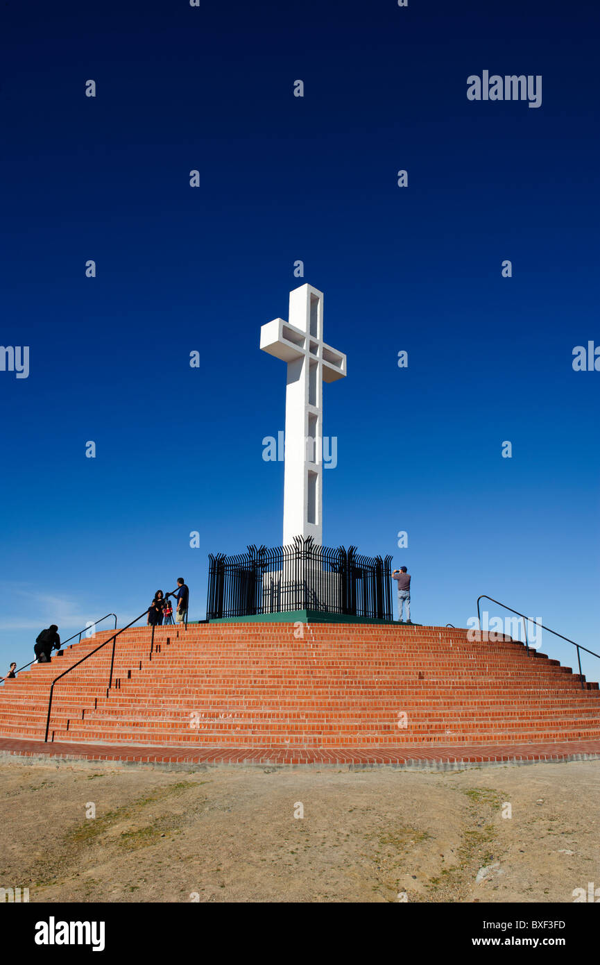 Mount Soledad Monument located at the top of Mount Soledad overlooking