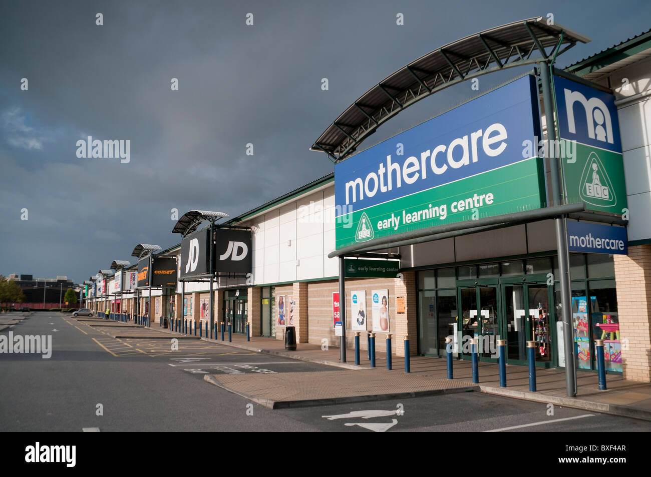 Mothercare store in Forster Square retail park Bradford Stock Photo