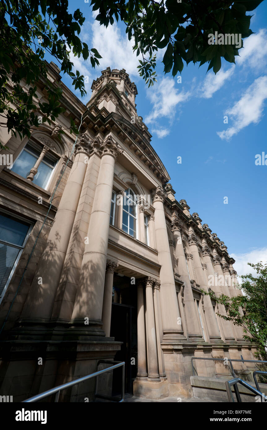 The Old Building part of Bradford College, the college was founded in