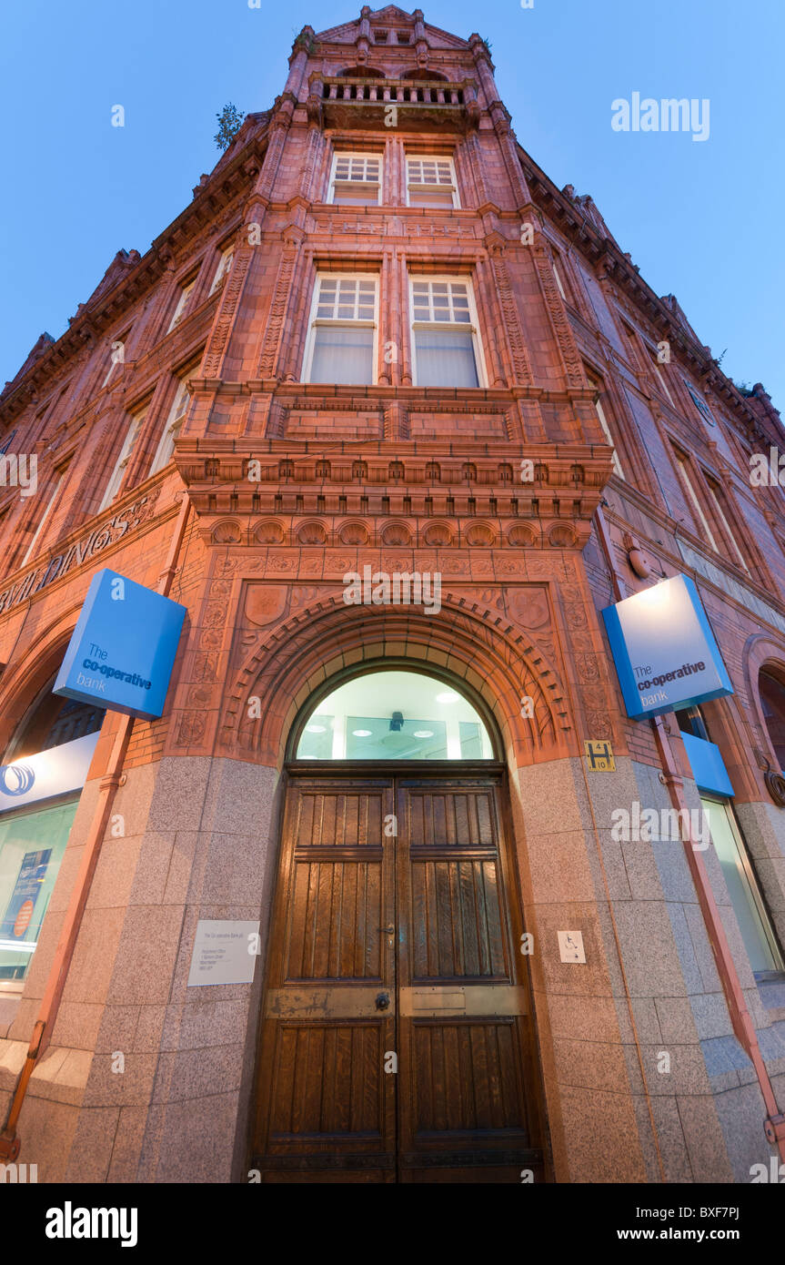 Prudential Assurance Building Bradford, built in 1895 of red brick and terracotta. Stock Photo