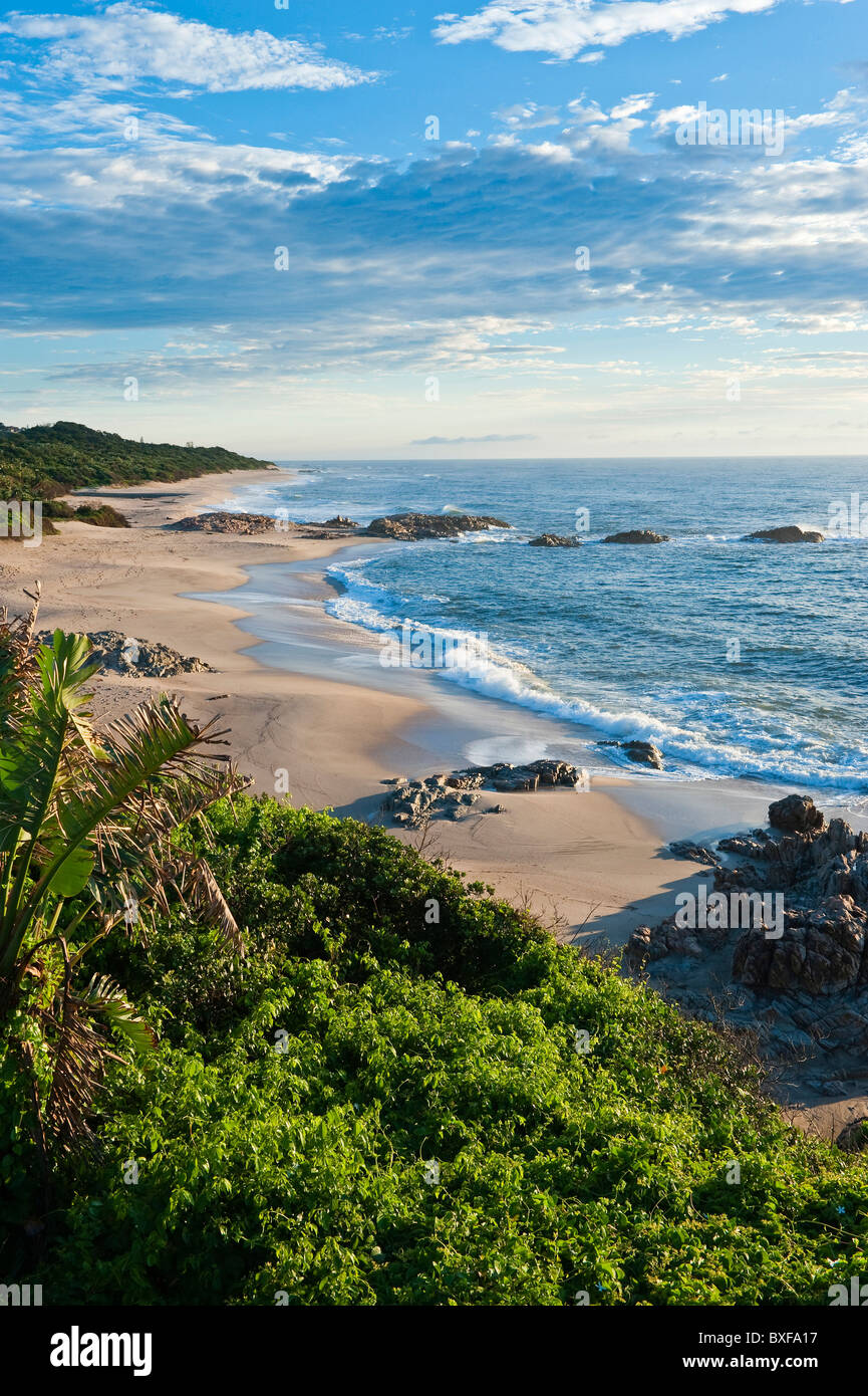 Coastal scene at Southbroom. KwaZulu Natal South Coast. South Africa. Stock Photo