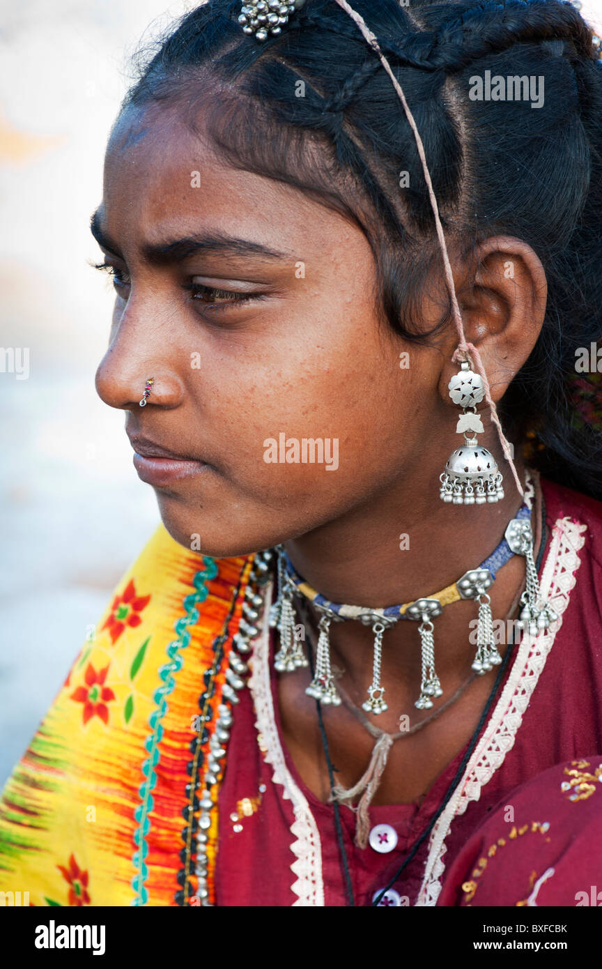 Rajasthani girl rajasthan india hi-res stock photography and images - Alamy