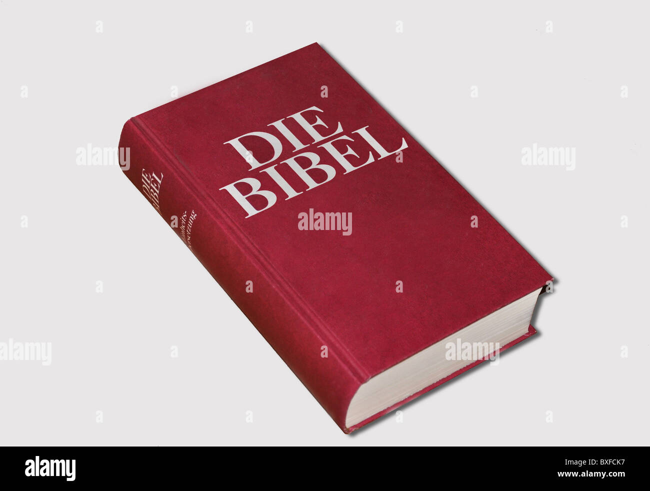 literature, books, 'The Bible', Old and New Testament, German ecumenical Bible translation, Additional-Rights-Clearance-Info-Not-Available Stock Photo