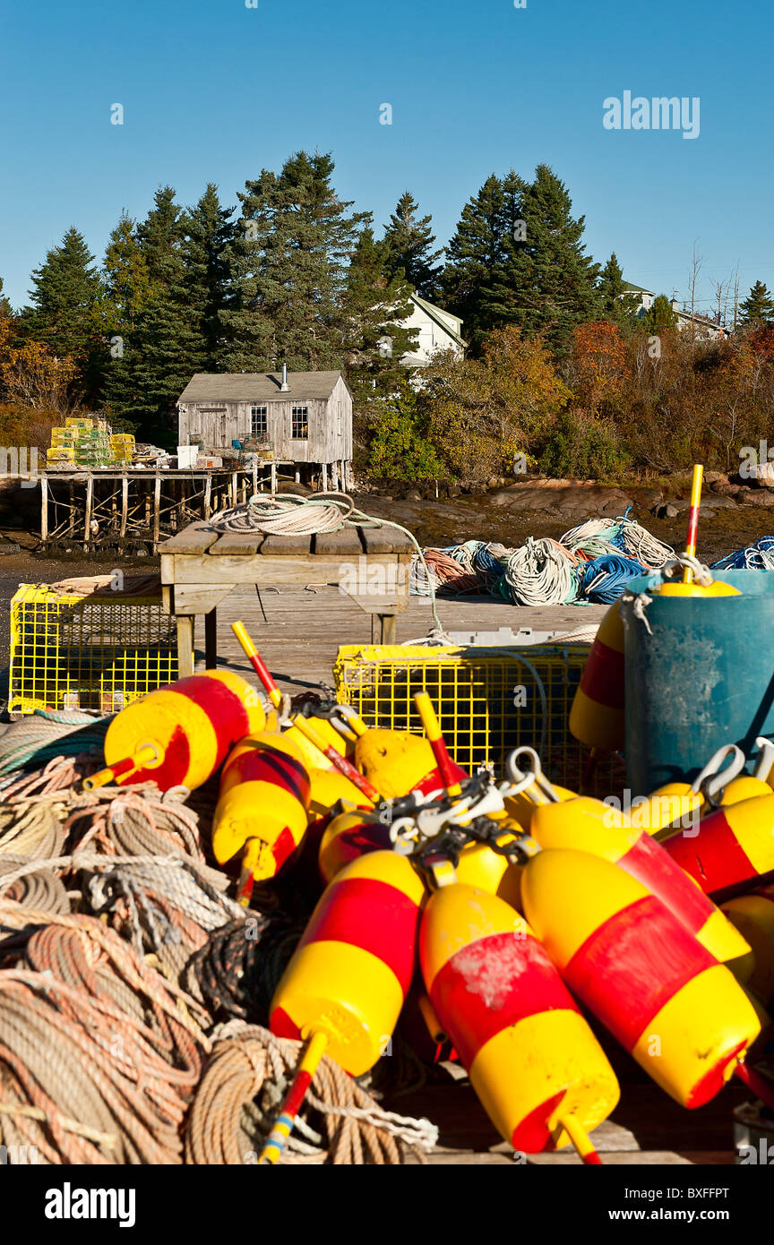 Corea harbor maine village hires stock photography and images Alamy