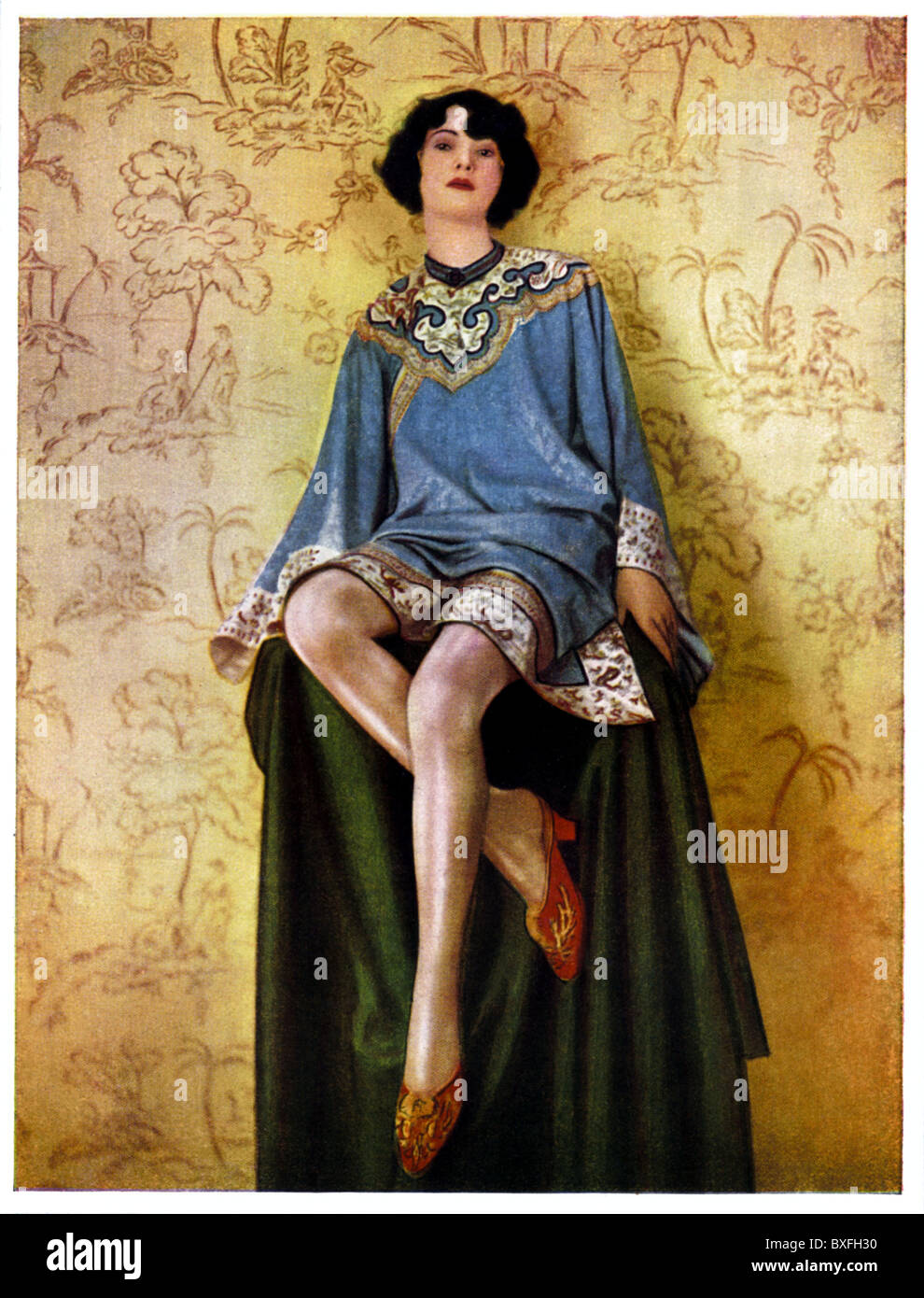 1920s silk stockings