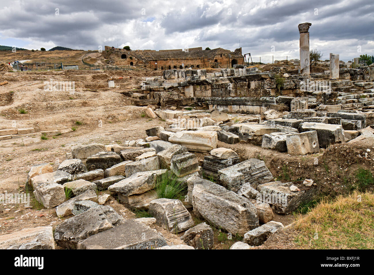 Turkey Hierapolis Stock Photo