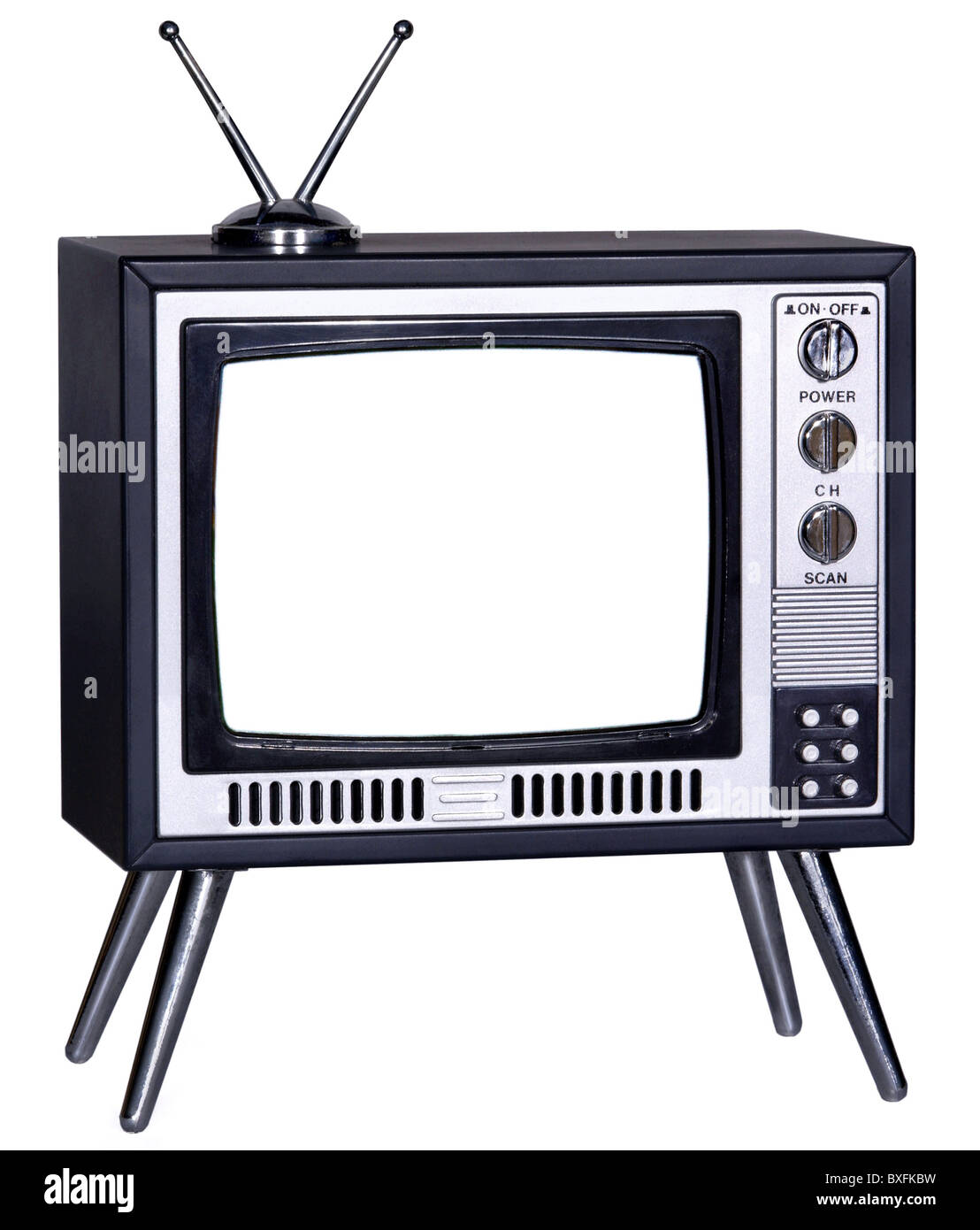 toys, toy television set, Germany, circa 1996, Additional-Rights-Clearences-Not Available Stock Photo