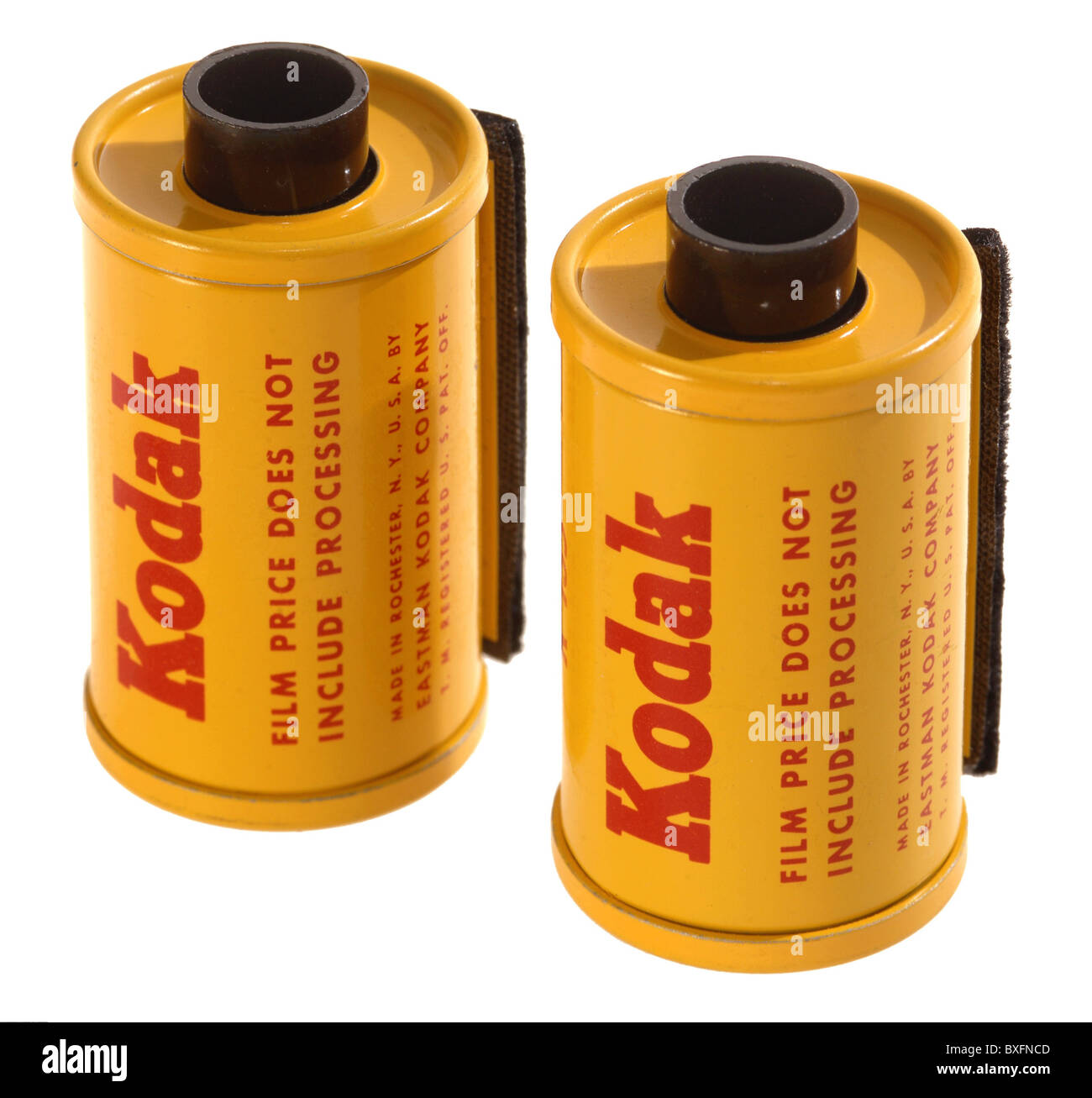 photography, cameras, accessories, Kodak film, Kodachrome, Color Safety Film, Dayligh Type K 135, 35 Exposures, Made in Rochester, New York, USA, by Eastman Kodak Company, 1958, Additional-Rights-Clearences-Not Available Stock Photo